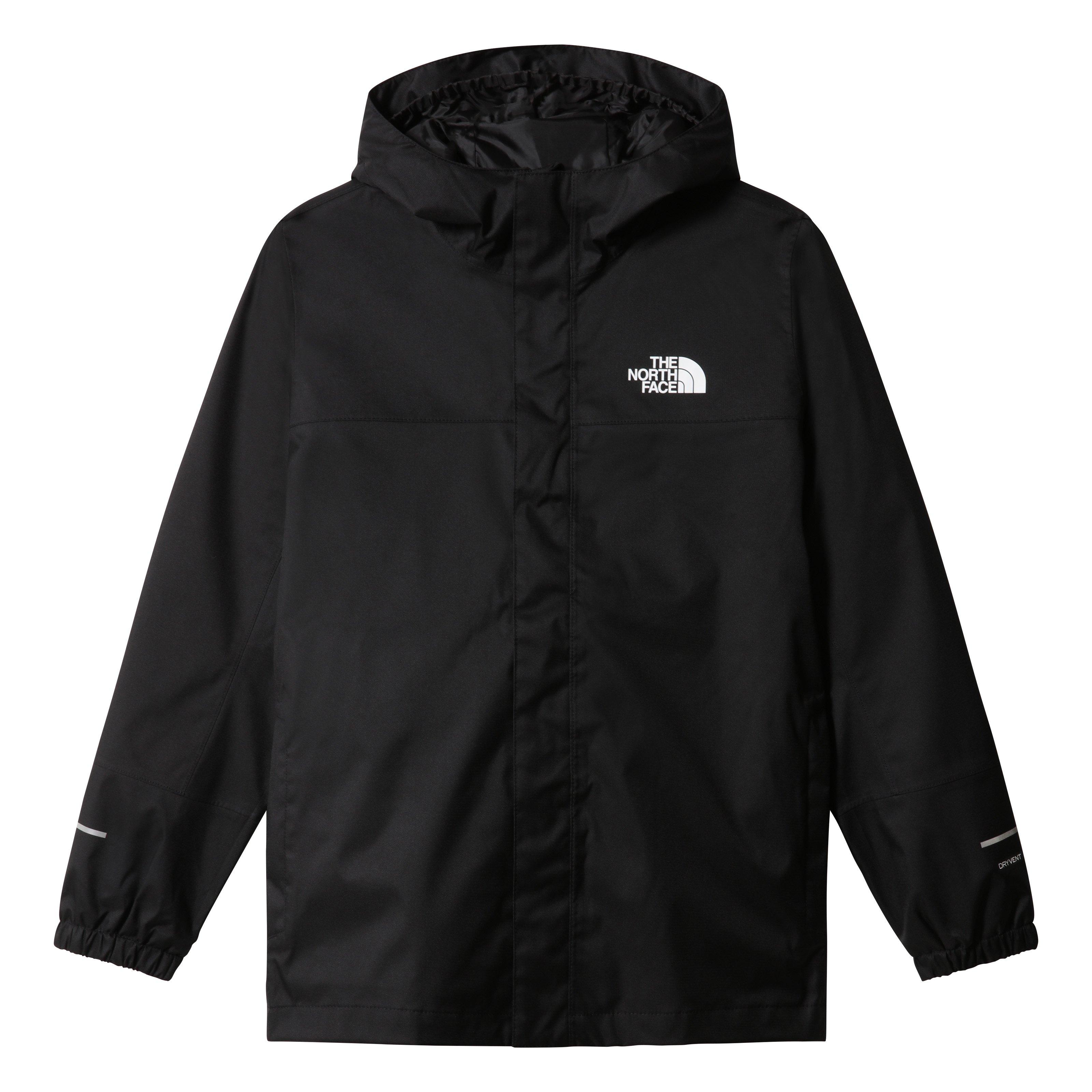 TNF crne - The North Face - Unisex Childs Antora Waterproof DryVent Anorak - 1