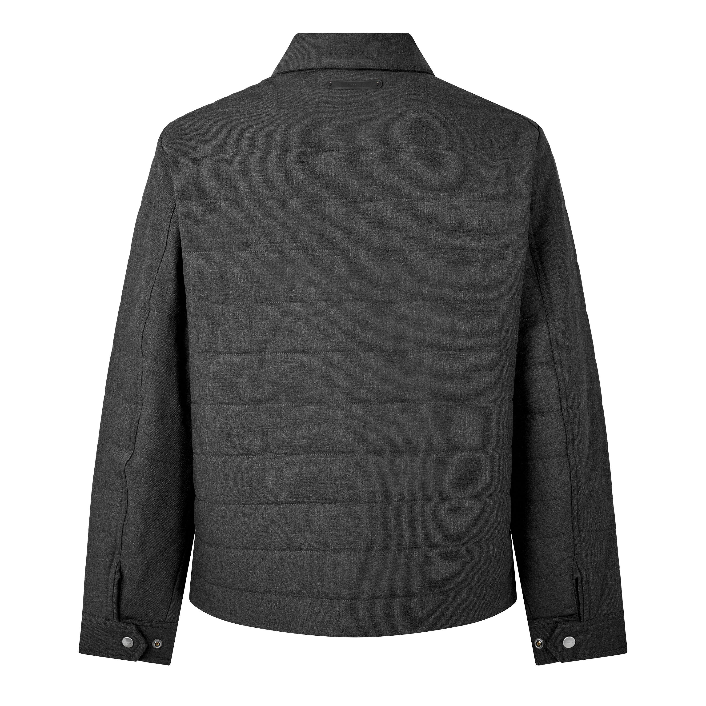 Anthraciet 35 - Gant - Gant Ins Flnnl Jkt Sn64 - 2