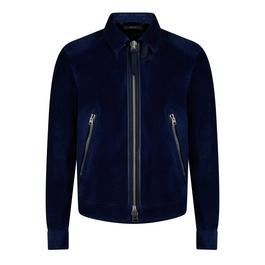 Tom Ford Suede Bomber Jacket