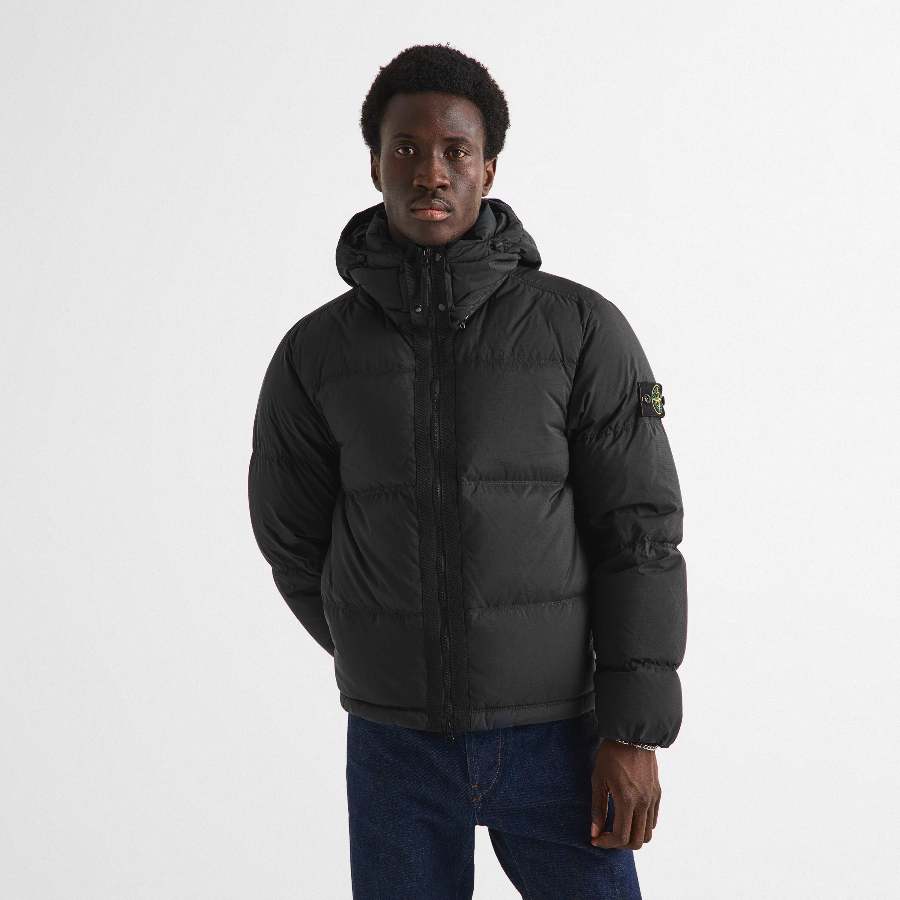 Black V0029 - Stone Island - Stone Cordura Puffer Sn64 - 3