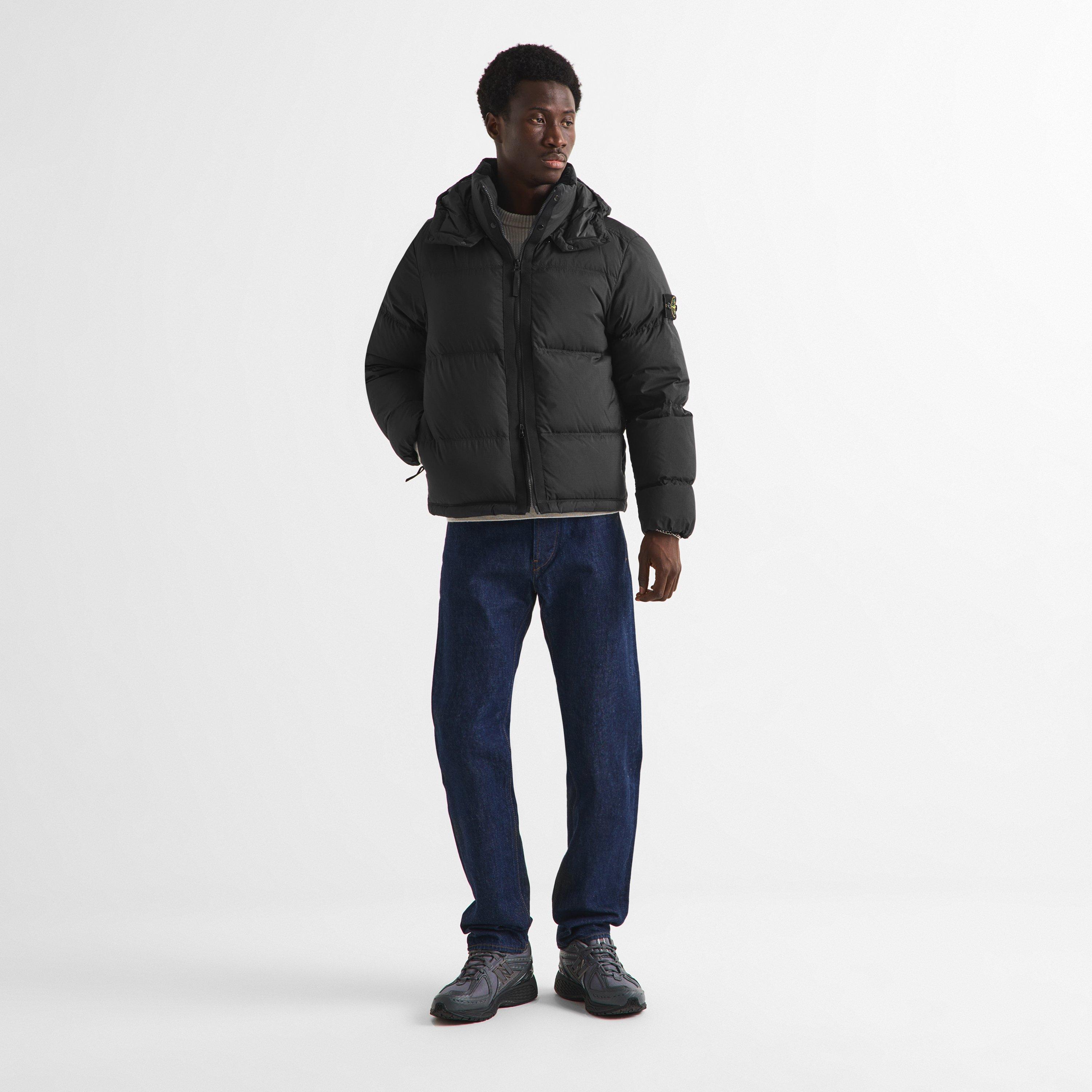 Black V0029 - Stone Island - Stone Cordura Puffer Sn64 - 6