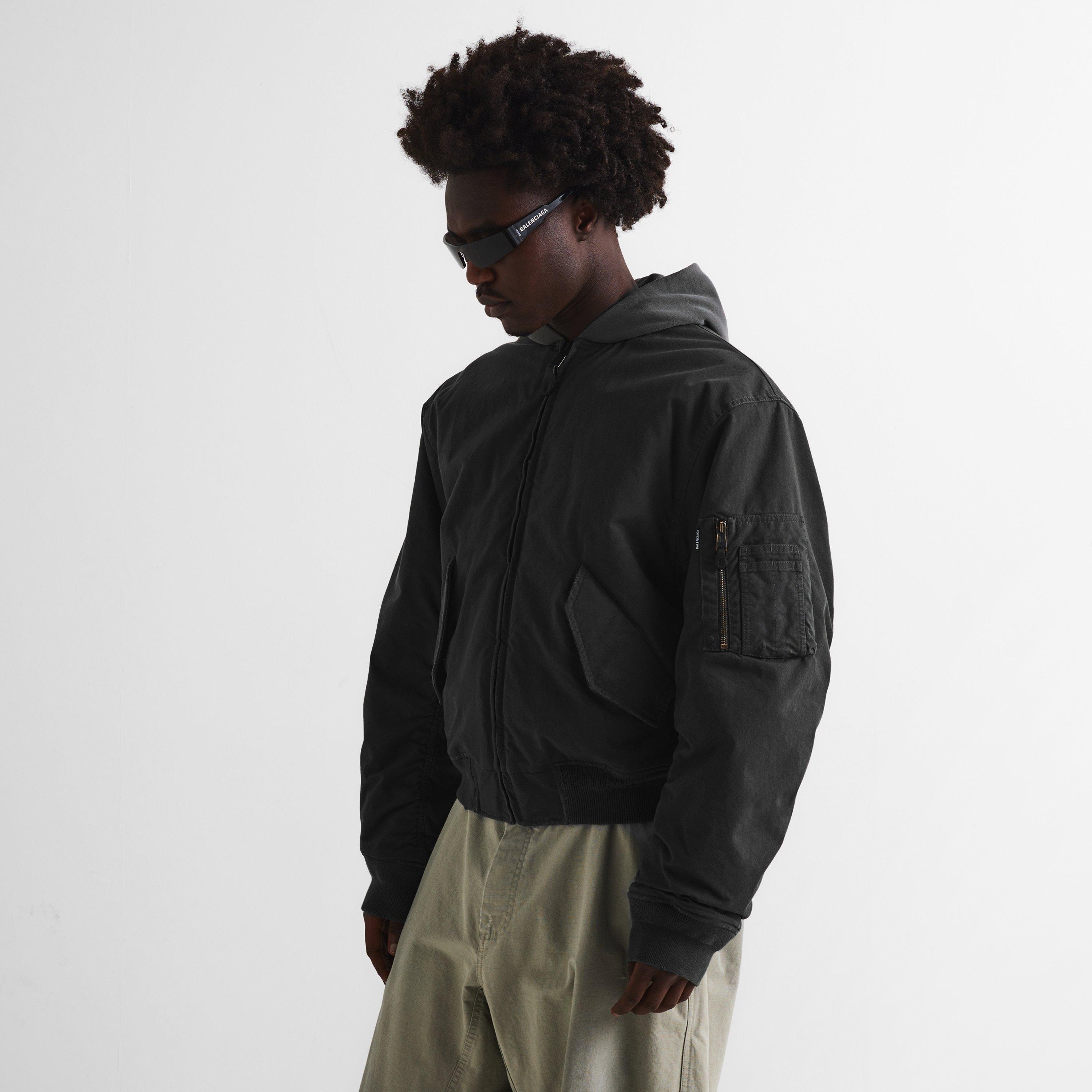 Anthracite - Balenciaga - Bal Hooded Bmbr Sn63 - 3