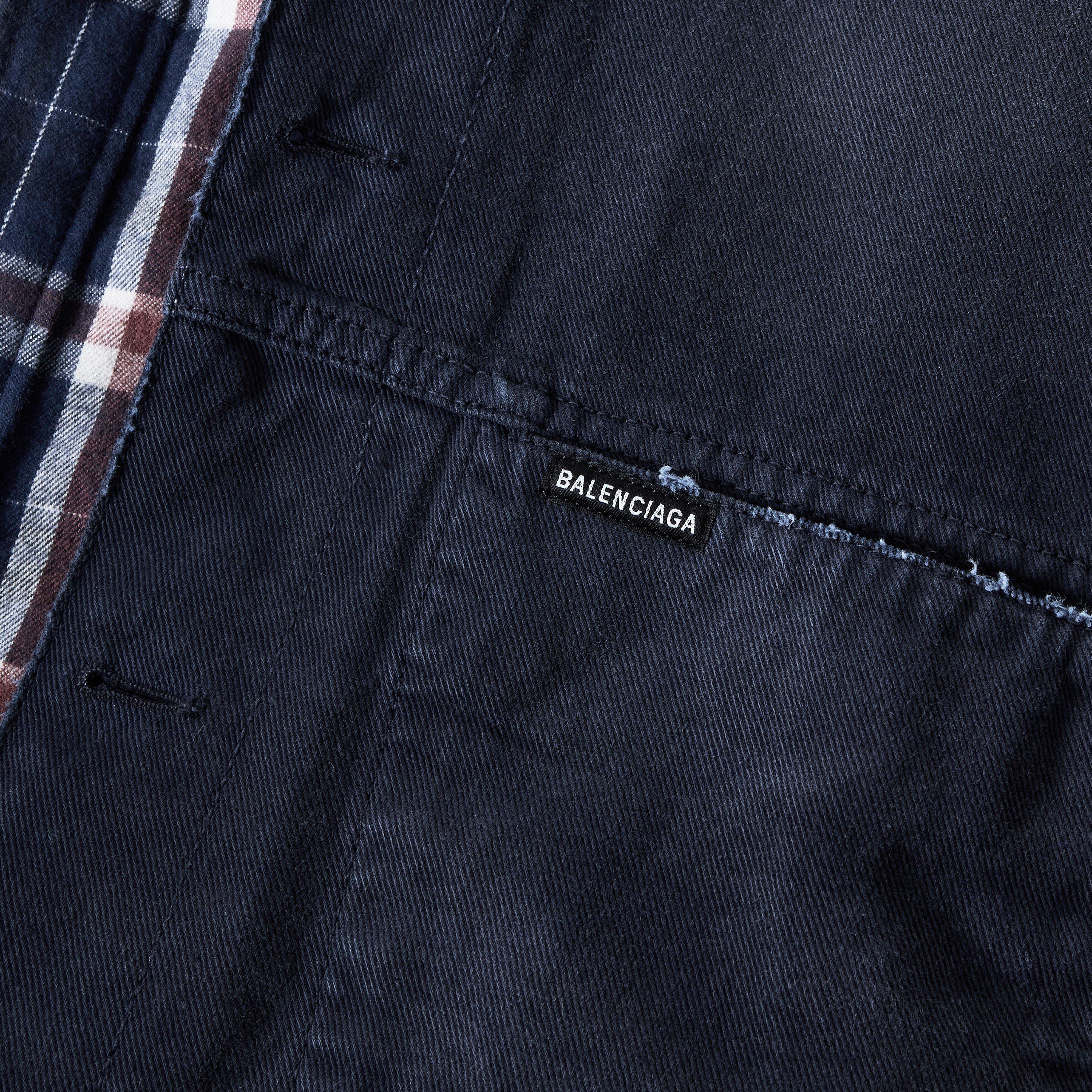 Beige/Ebony - Balenciaga - Bal Patch Shrt Jkt Sn63 - 5