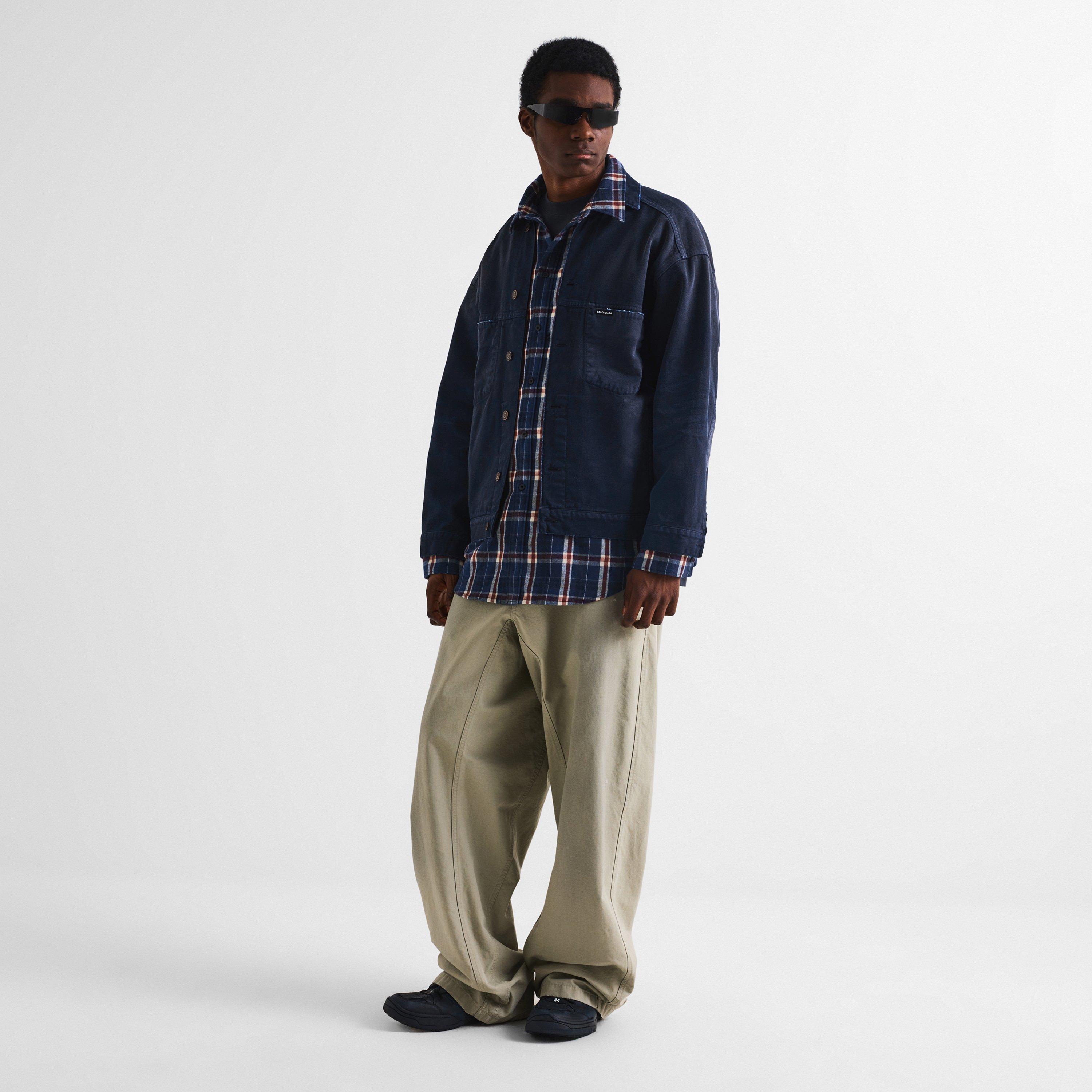 Beige/Ebony - Balenciaga - Bal Patch Shrt Jkt Sn63 - 6