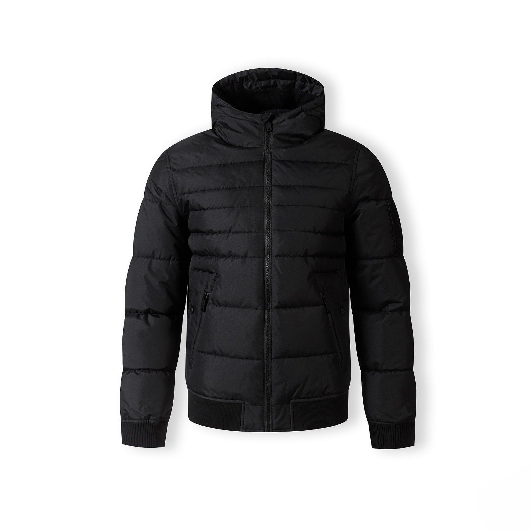 Minoti Men's Padded Jacket Hooded Black - X Large