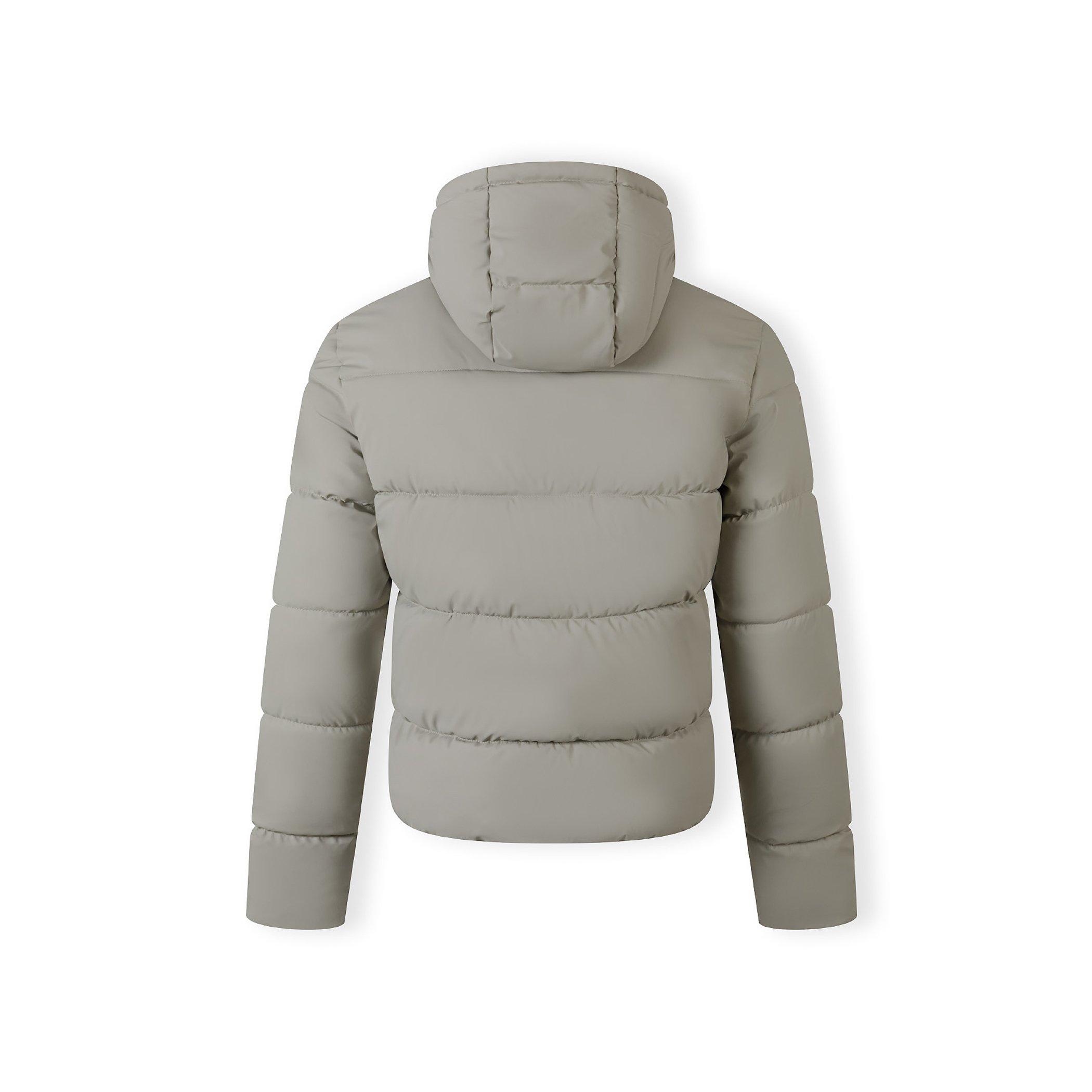 Light Grey - Minoti - Men PU jacket with hood and zip pockets grey - 6
