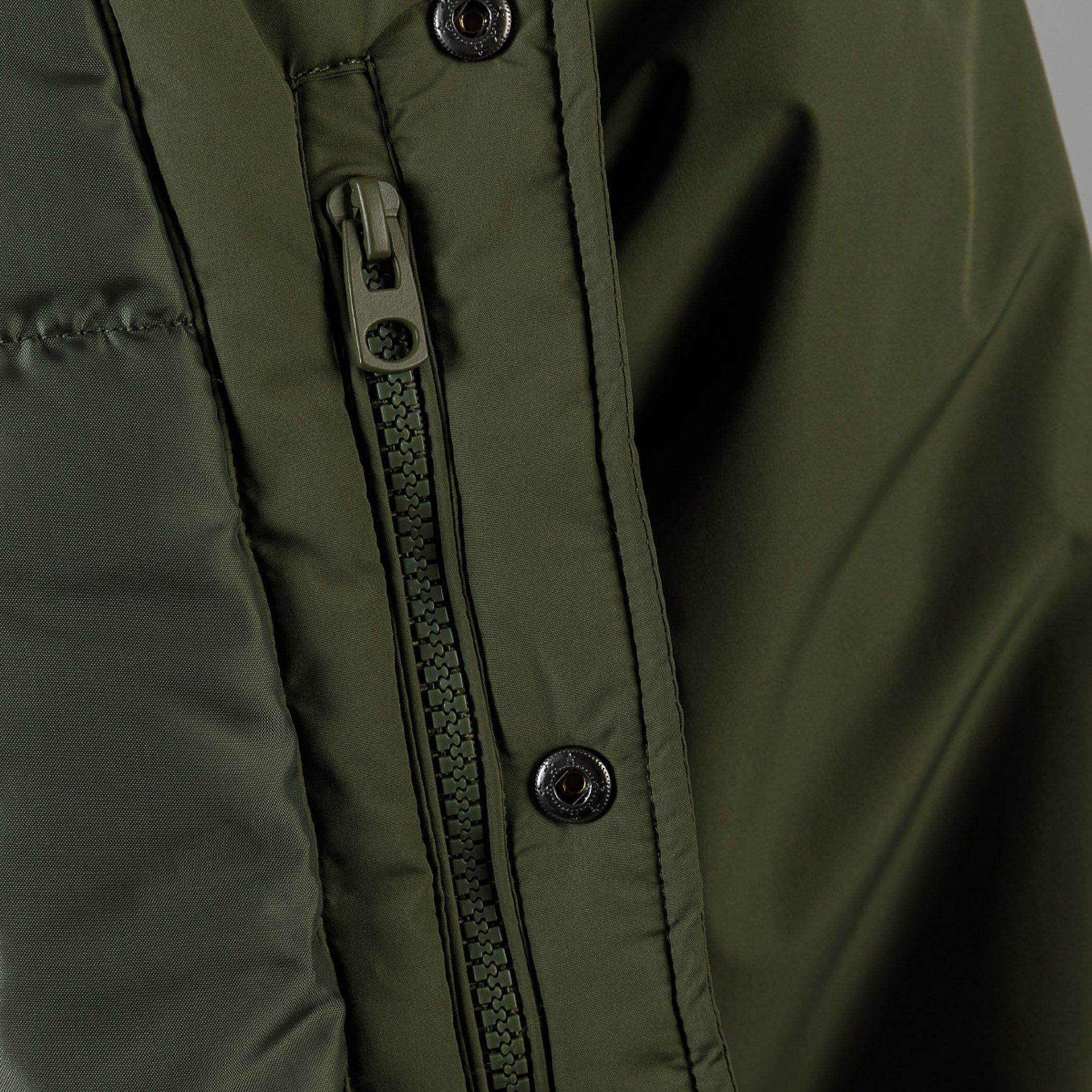 Kaki - Minoti - Men baseball style jacket detachable hood khaki - 10