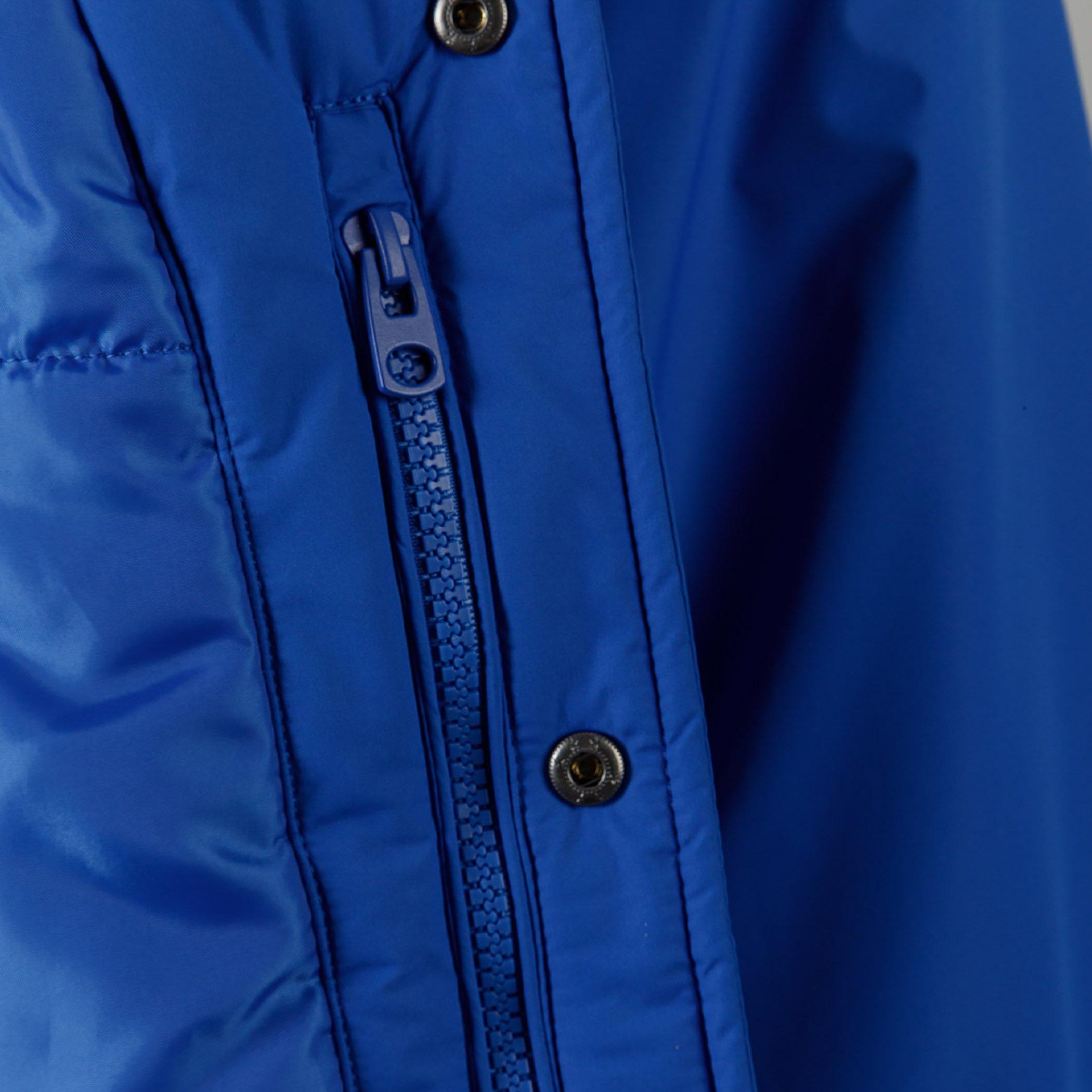 Royal Blue - Minoti - Men baseball style jacket detachable hood cobalt blue - 9