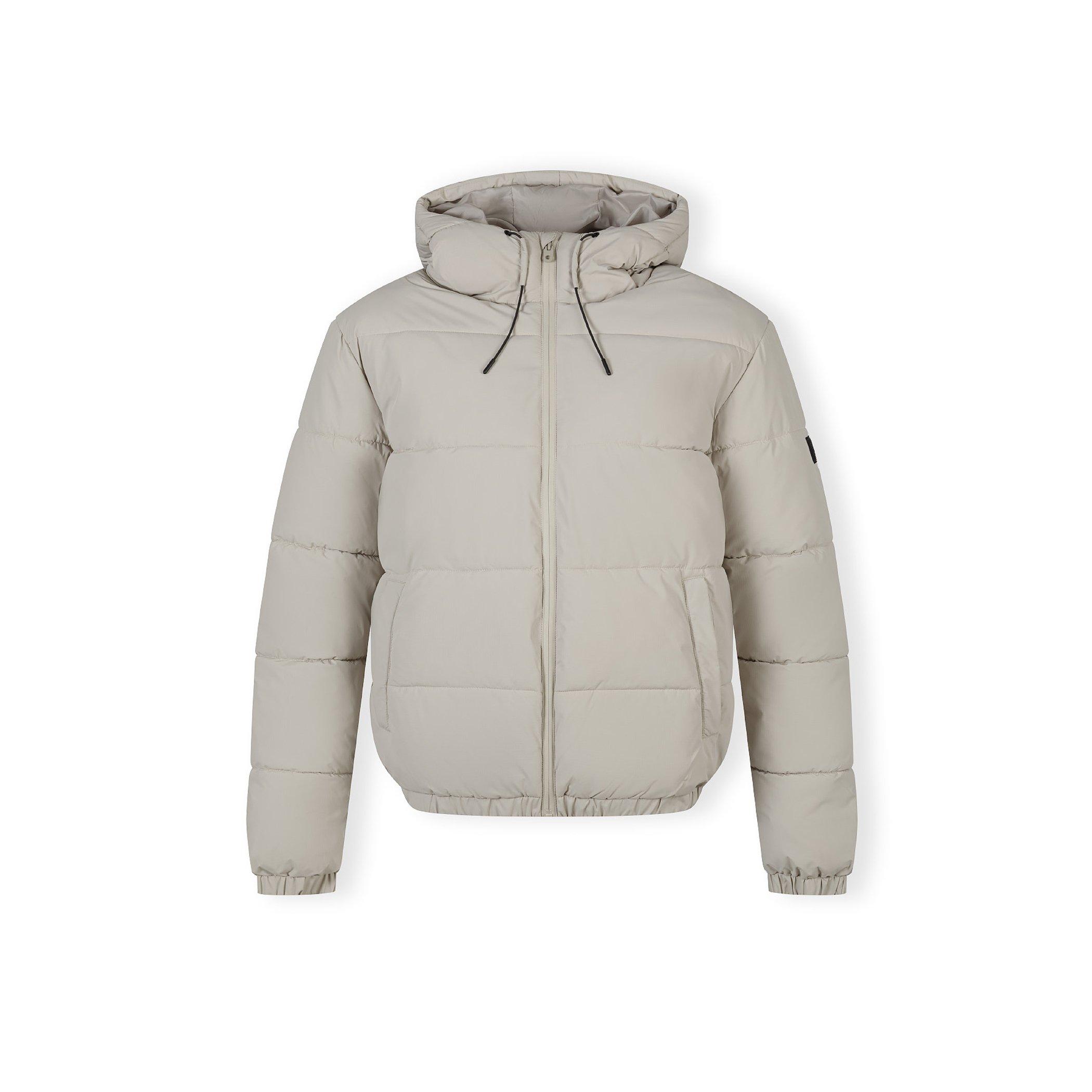 Stone - Minoti - Men ripstop jacket high collar elastic cuffs grey - 1