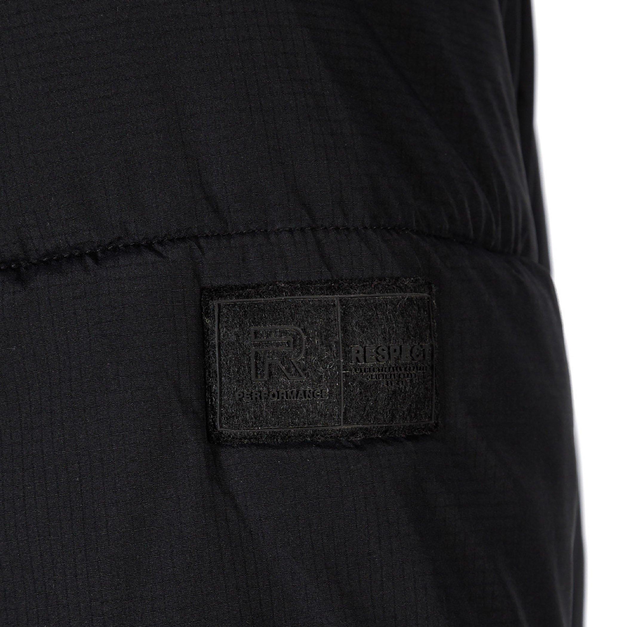 Noir - Minoti - Men ripstop jacket high collar elastic cuffs black - 9