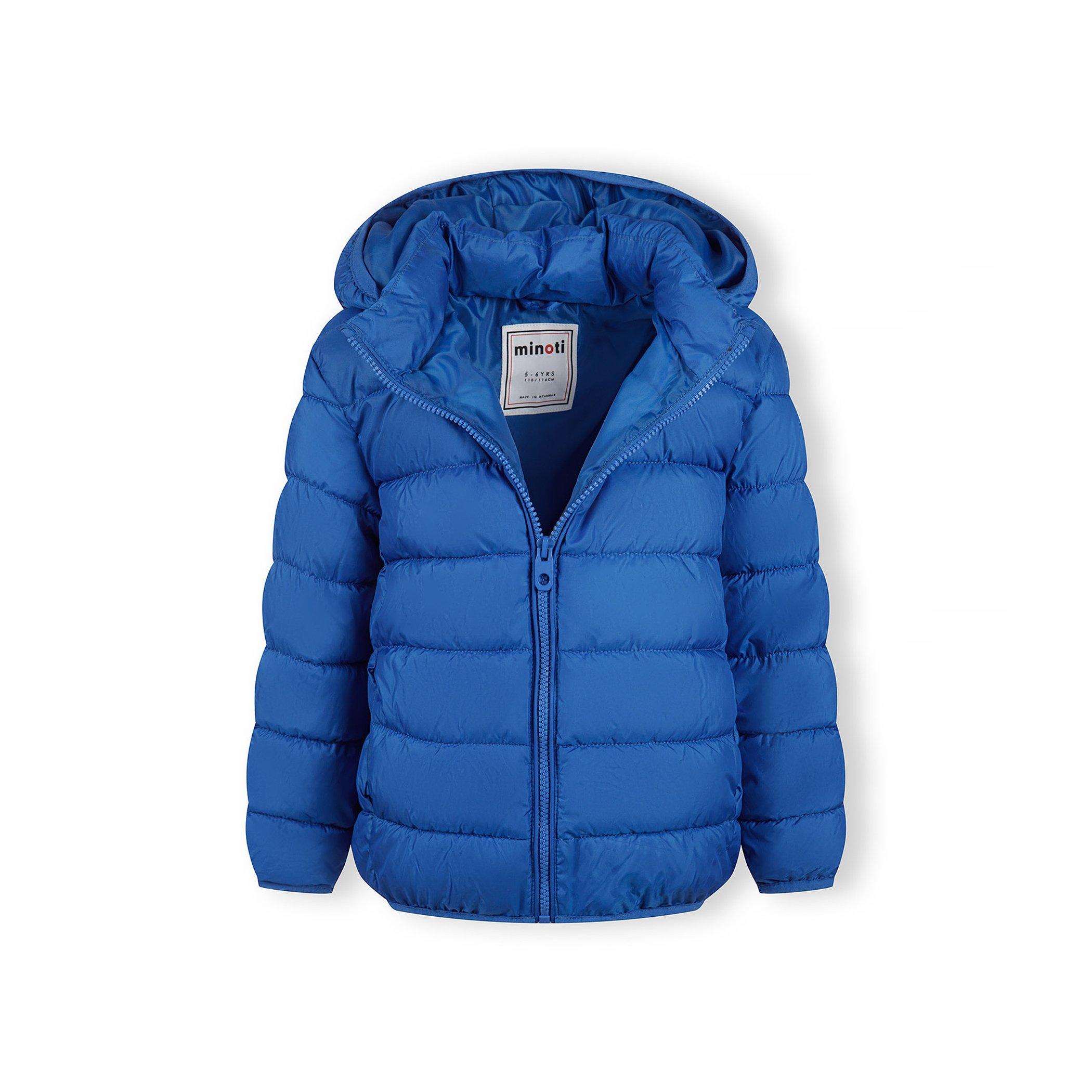 Kraljevsko plava - Minoti - Boys padded jacket detachable hood cobalt blue - 4
