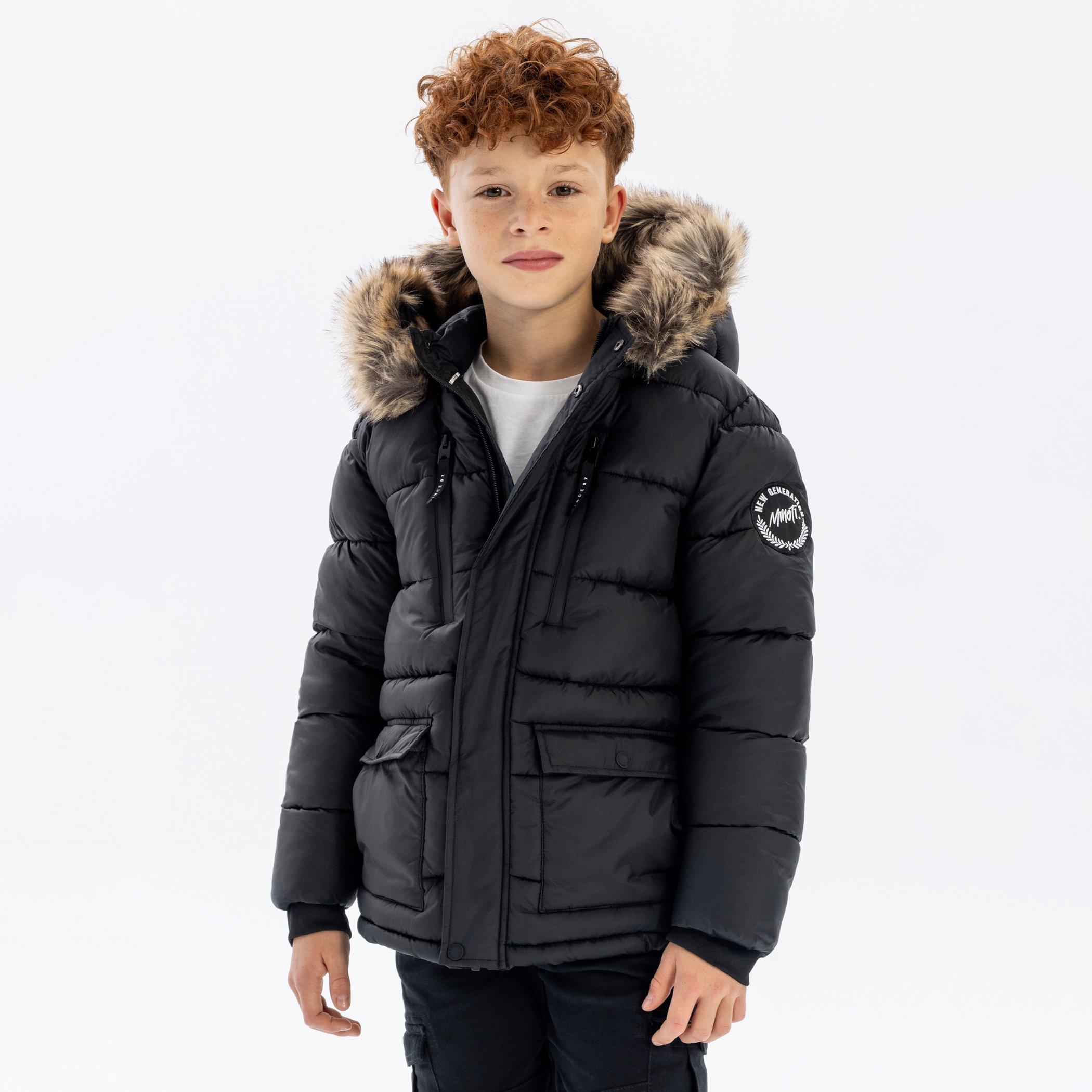 Schwarz - Minoti - Padded Jacket Jn99 - 2
