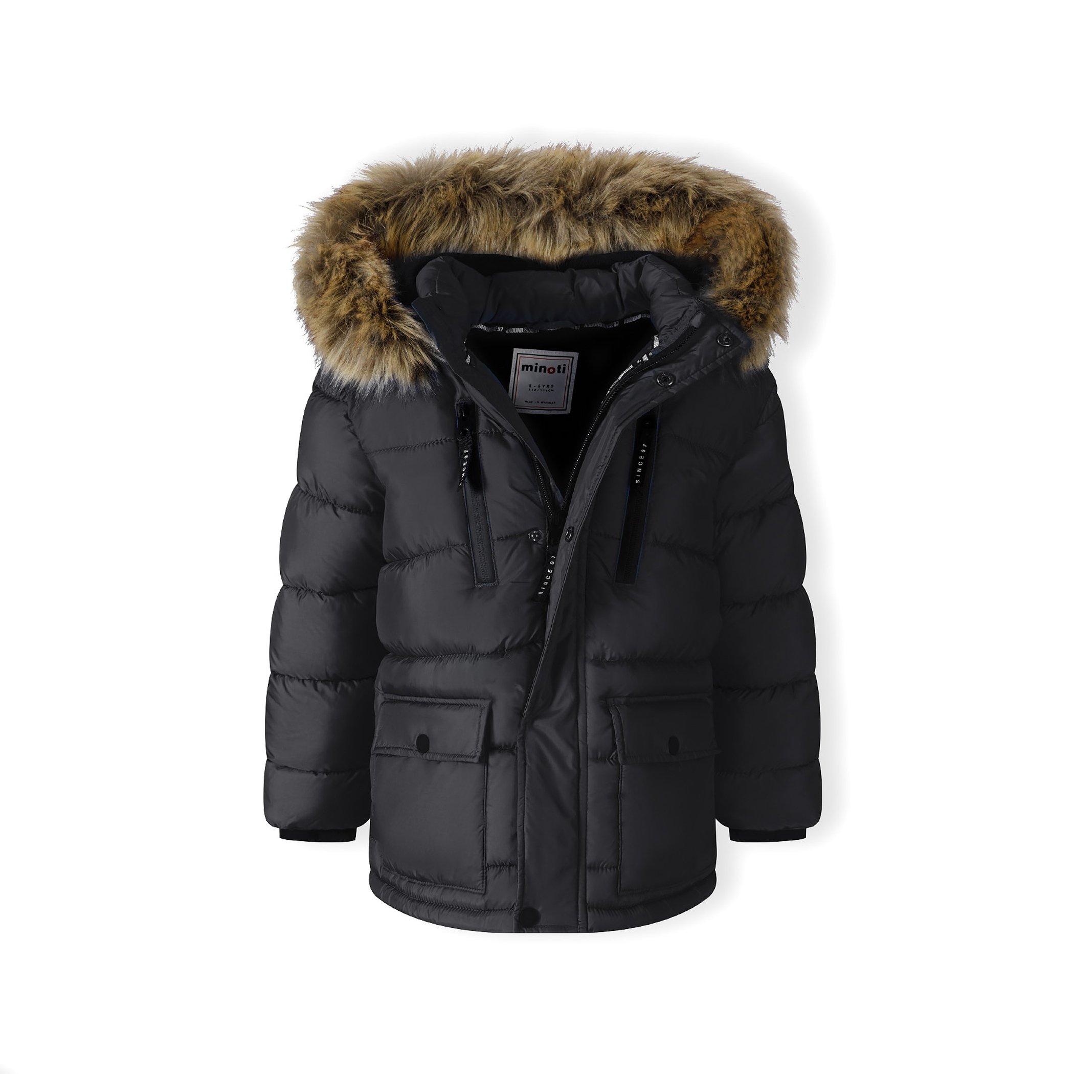 Schwarz - Minoti - Padded Jacket Jn99 - 4