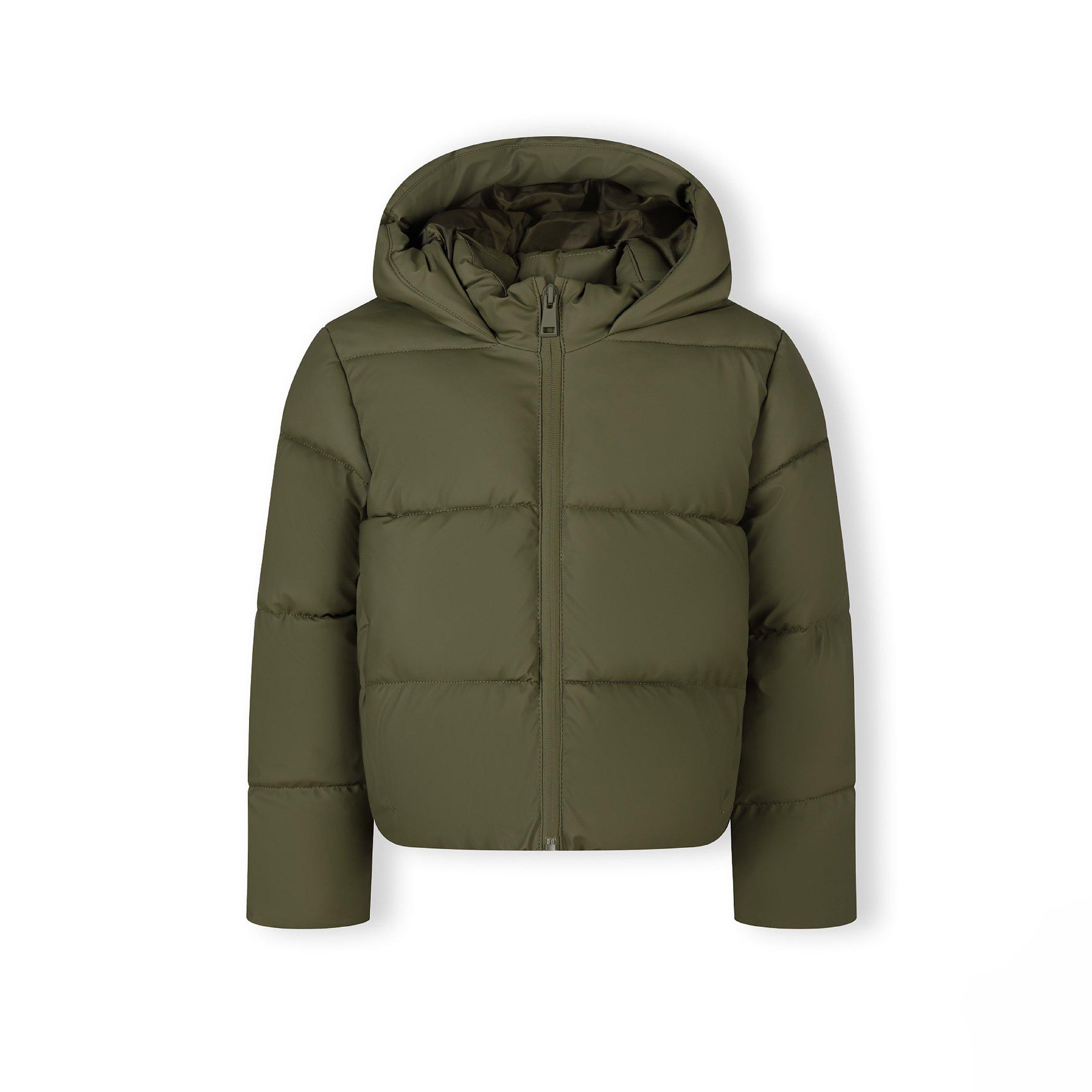 Khaki - Minoti - Kids' Short Medium Puffer Jacket - 1