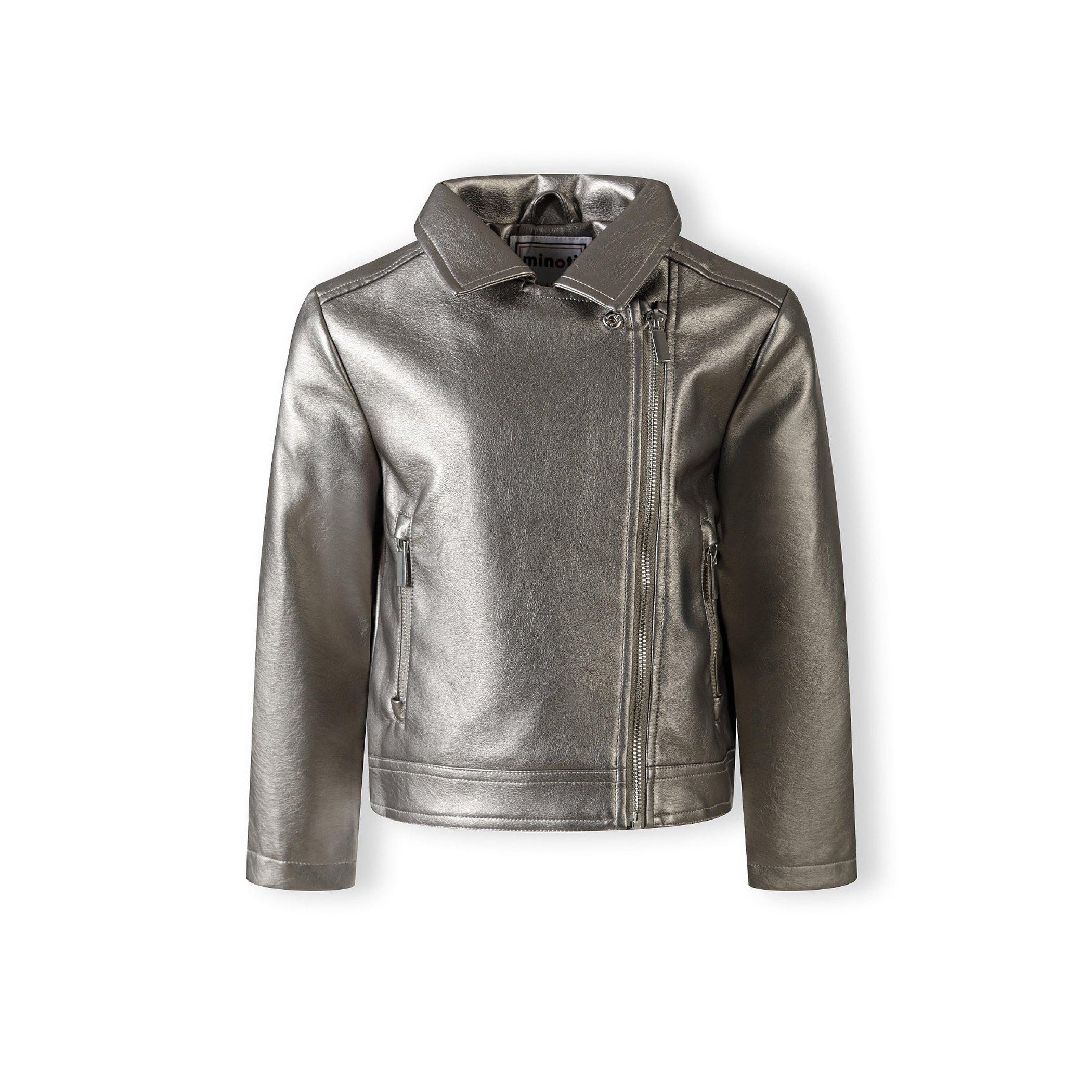 Silver - Minoti - Biker Jacket Jn99 - 4