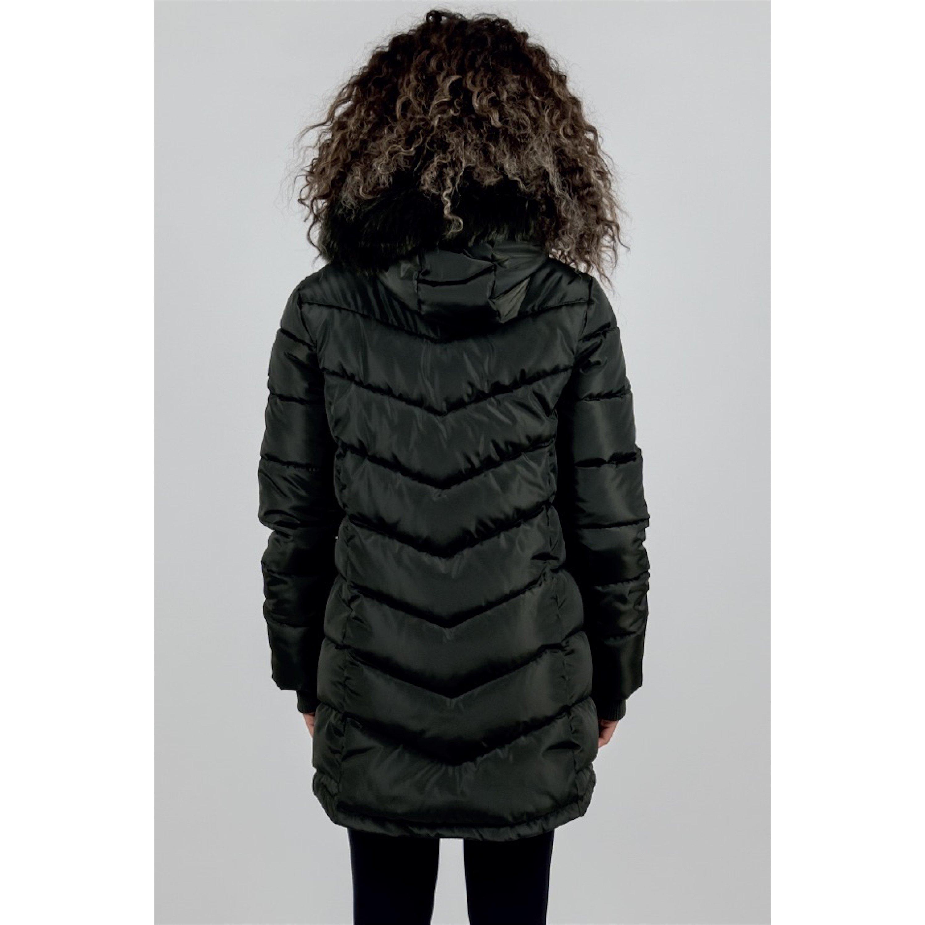 Caqui - Harvey and Jones - Quilted Coat Womens - 2