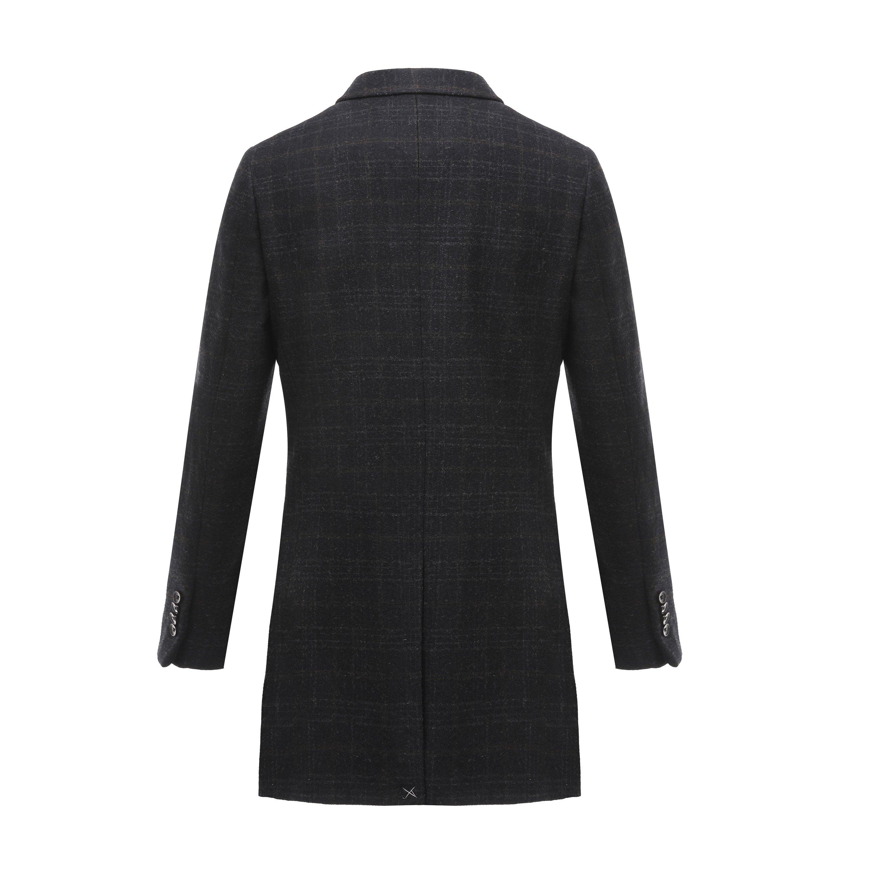 Marina/Marrone/Quadretti - Harvey and Jones - Overcoat - 2