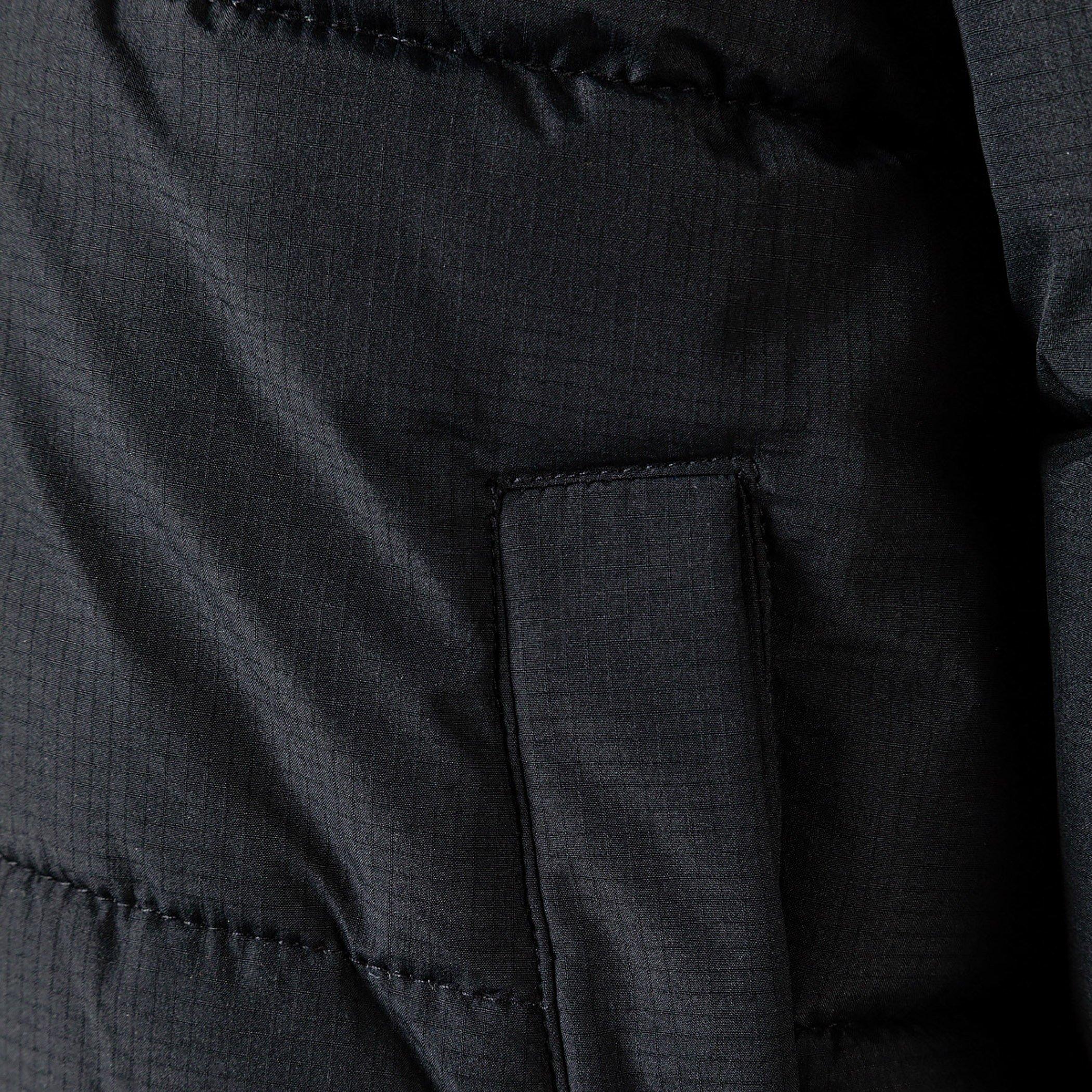 Black - Minoti - Boys ripstop jacket high collar elastic cuffs black - 6