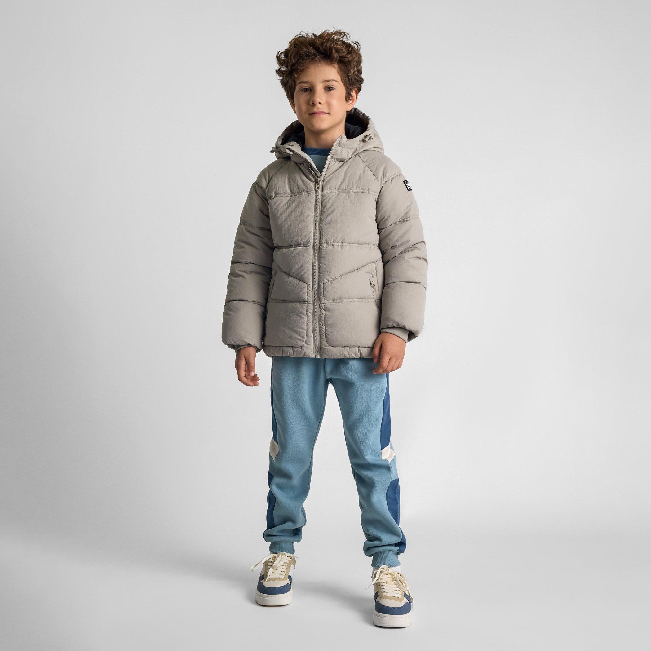 Grigio Chiaro - Minoti - Hooded Puffer Jn99 - 2