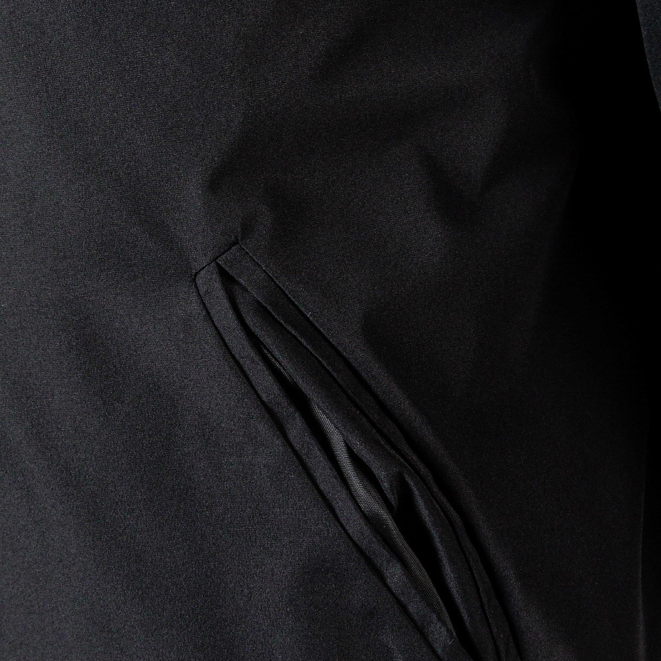 Black - Minoti - Boys baseball style jacket detachable hood black - 7