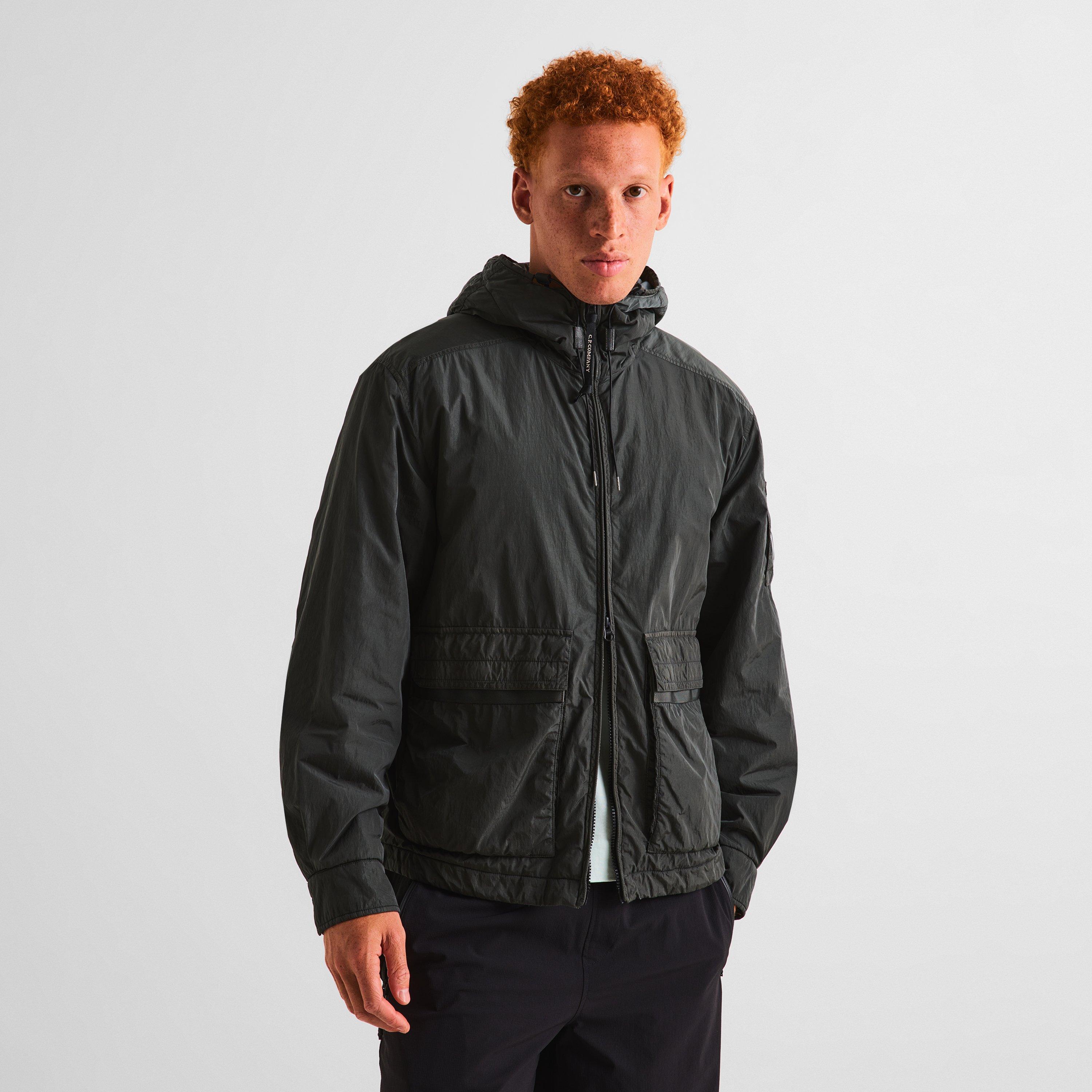 Raven 985 - CP Company - Men's Chrome-R Full-Zip Hooded Puffer Jacket - 3