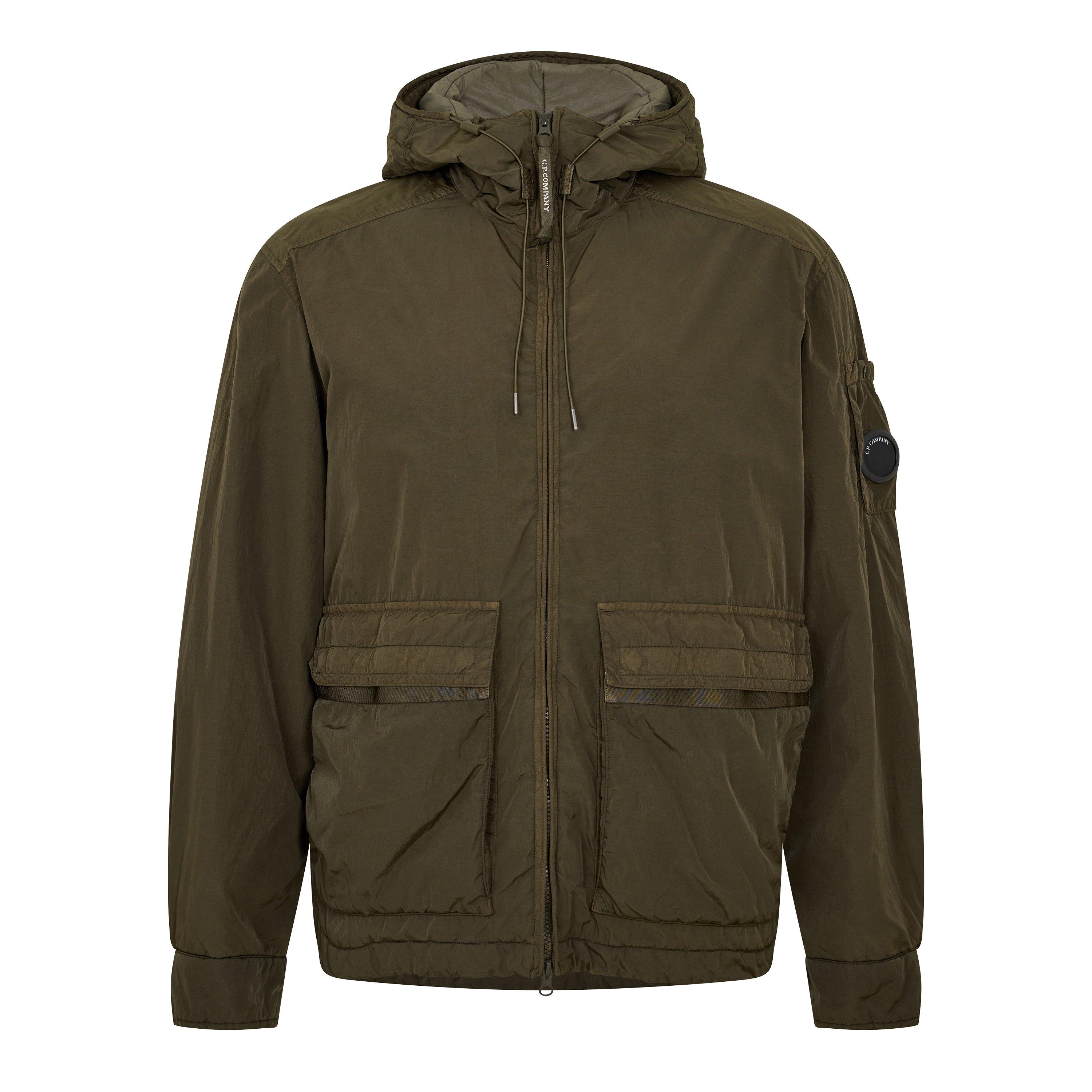 CP Company | Men's Chrome-R Full-Zip Hooded Puffer Jacket | HARVEY
