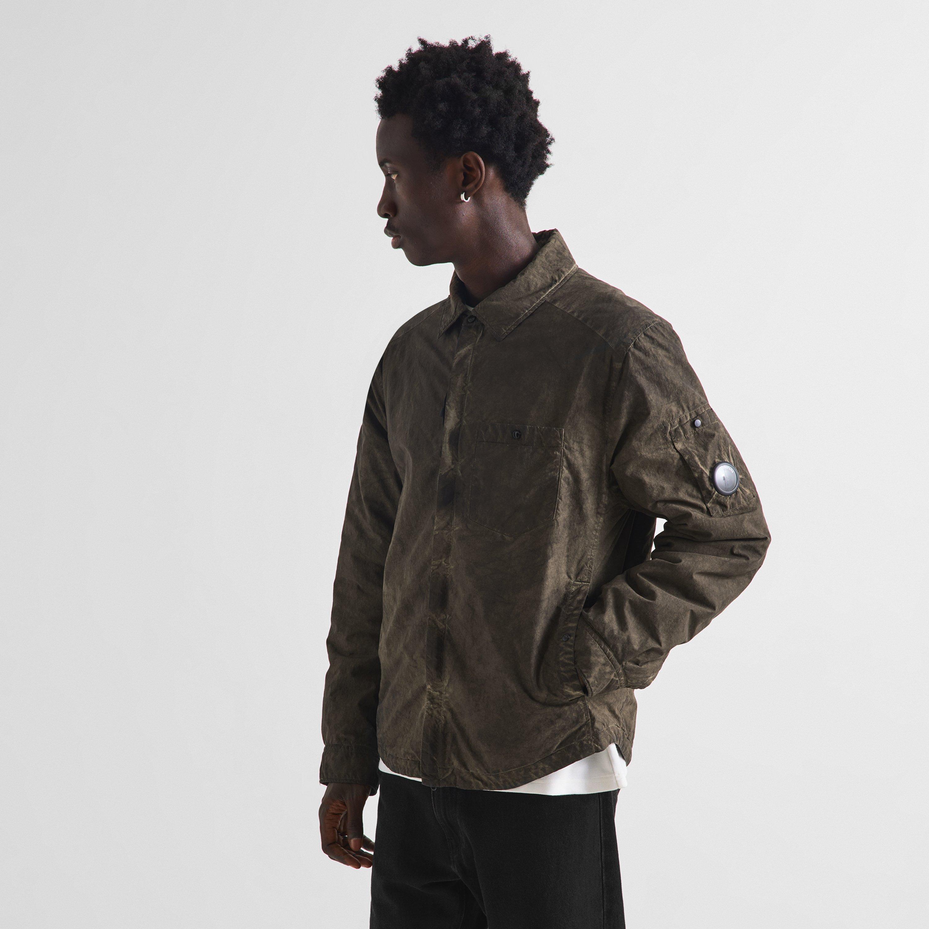 Brown R30 - CP Company - Men's Re-Col Padded Overshirt - 3