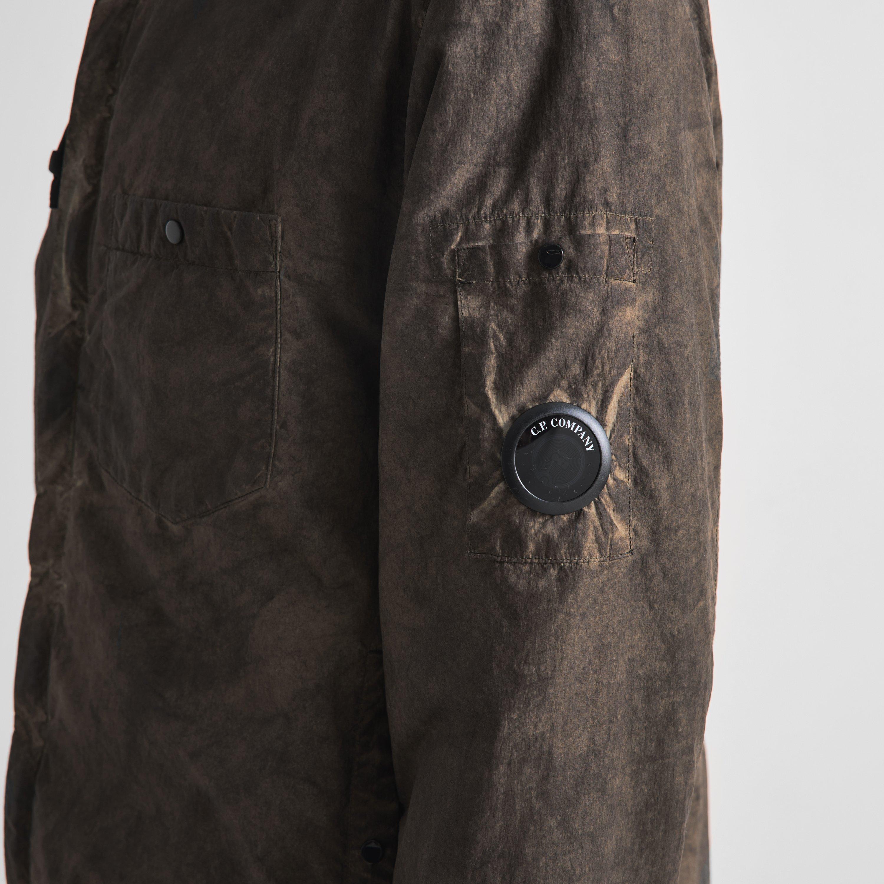 Brown R30 - CP Company - Men's Re-Col Padded Overshirt - 5