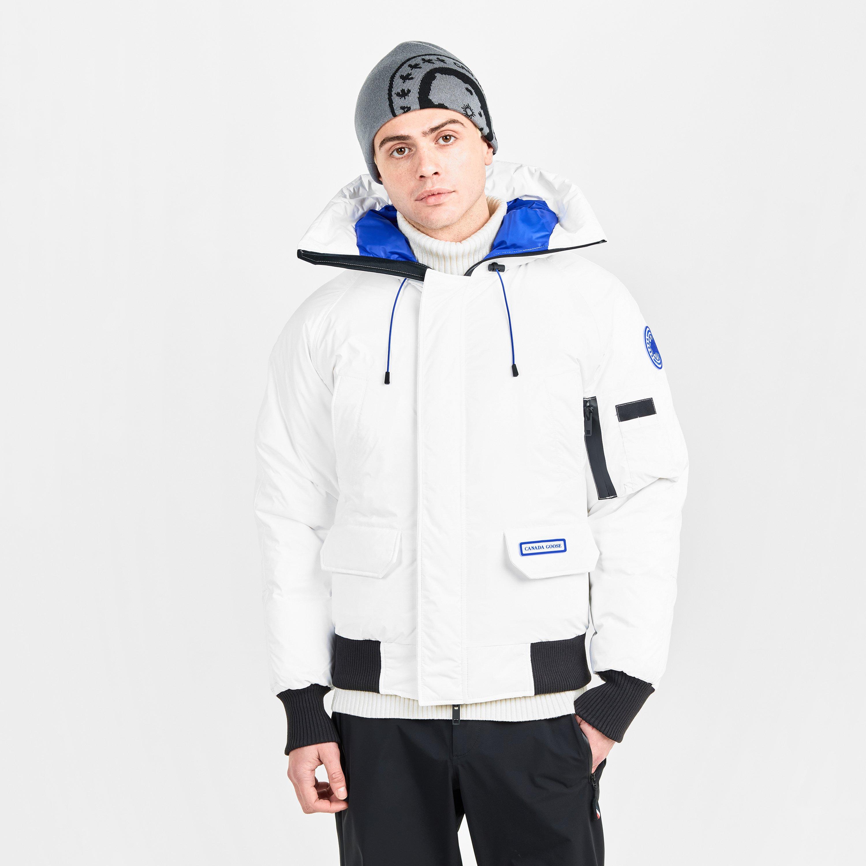 Wht/Artc Blue - Canada Goose - Unisex Chillwack Color Pop Bomber Jacket - 3