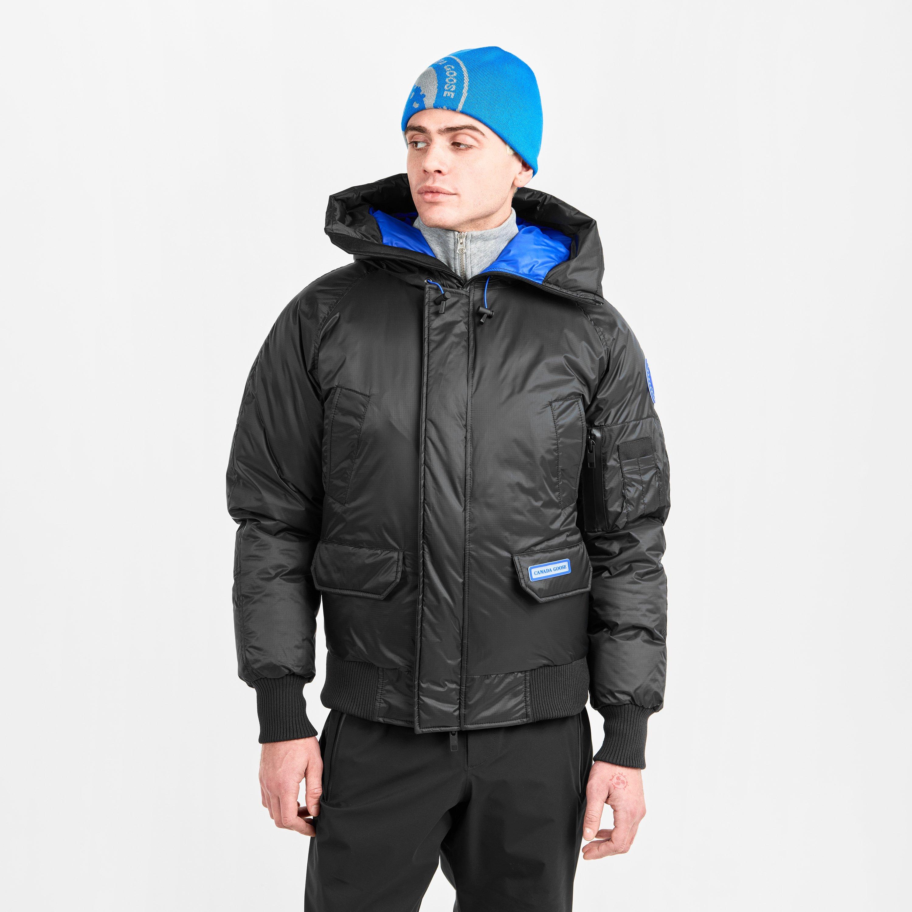 Black/Artc Blue - Canada Goose - Adults Chilliwack Color Pop Bomber Jacket - 3