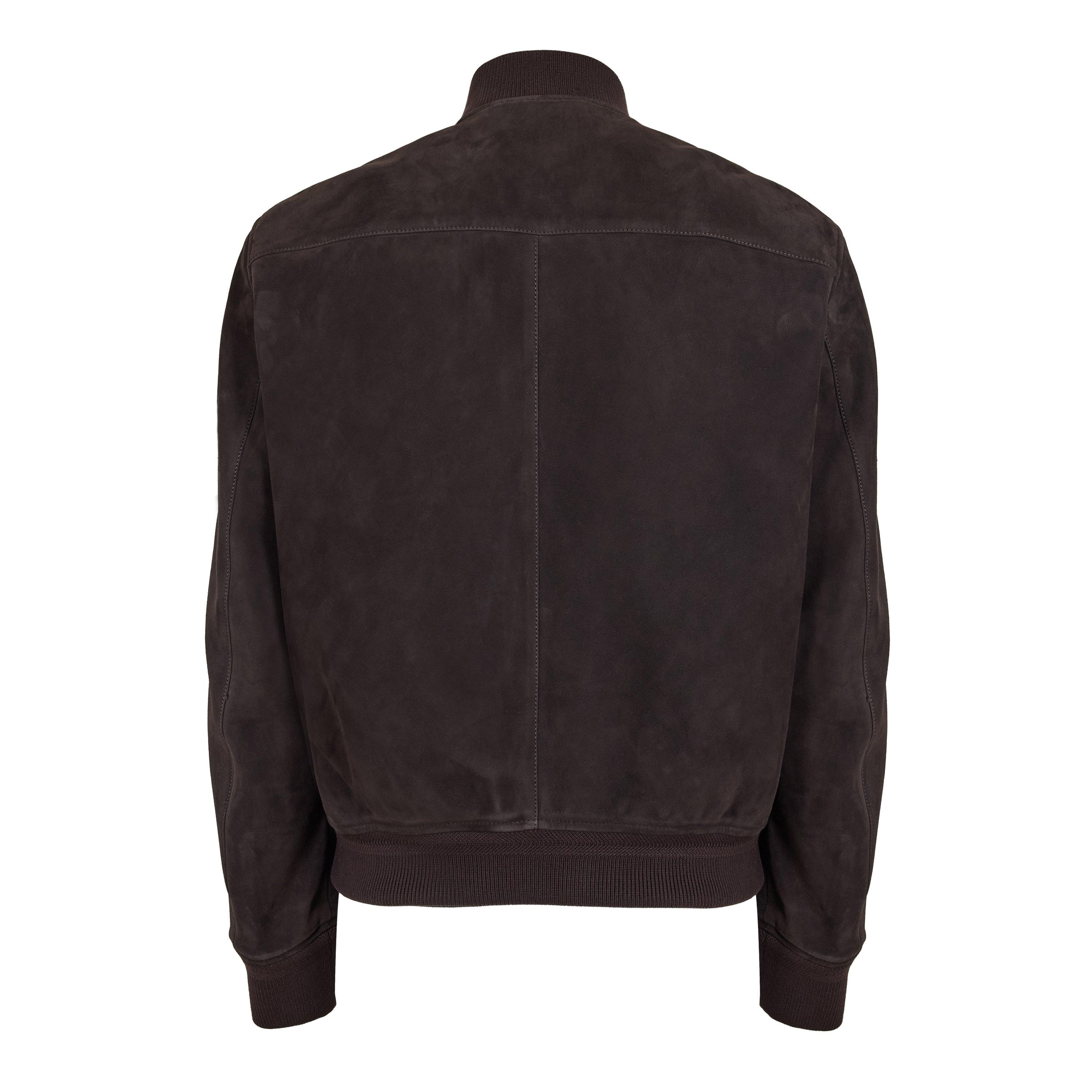 Chocolate - Tom Ford - TF Suede Bomber Sn62 - 2