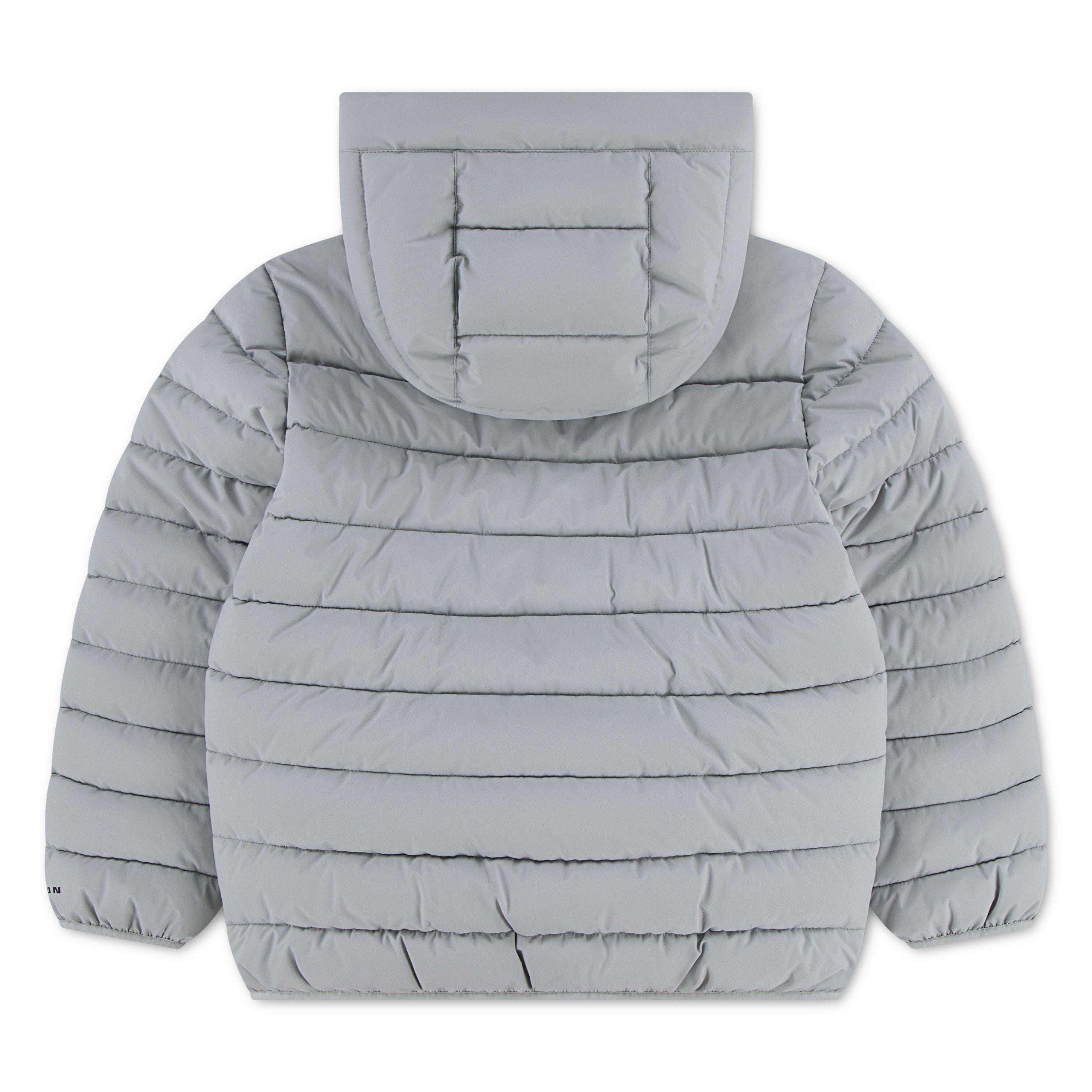 Lys røggrå - Air Jordan - Kids' Jn71 Full-Zip Hooded Puffer Jacket - 2