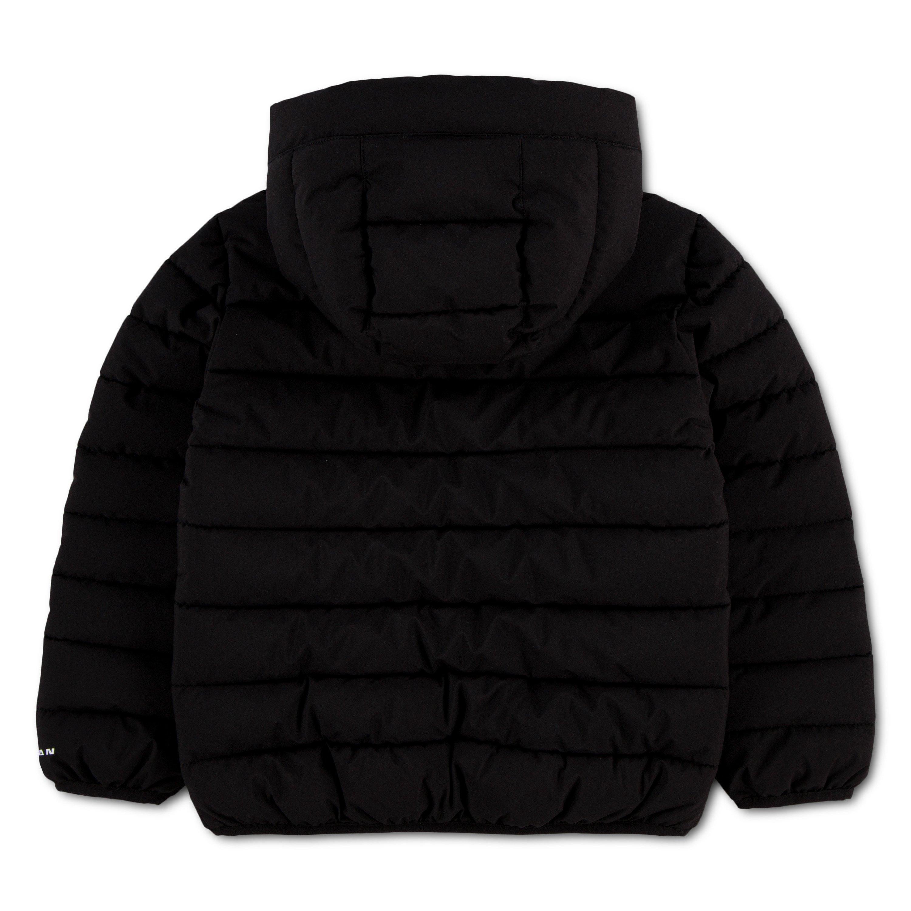Black - Air Jordan - Kids' Jn71 Full-Zip Hooded Puffer Jacket - 2