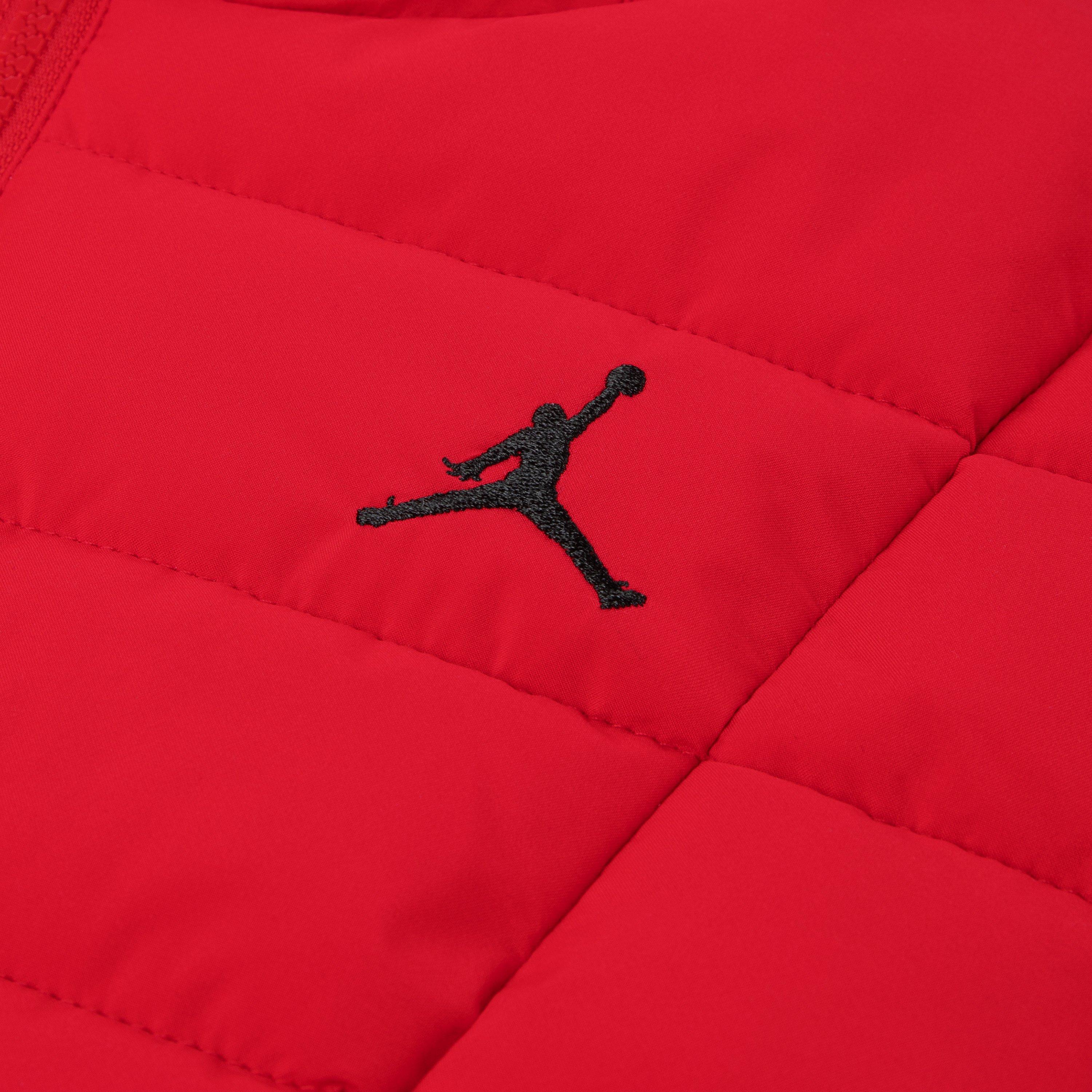 University Red - Air Jordan - Kids' Jn71 Full-Zip Hooded Puffer Jacket - 3