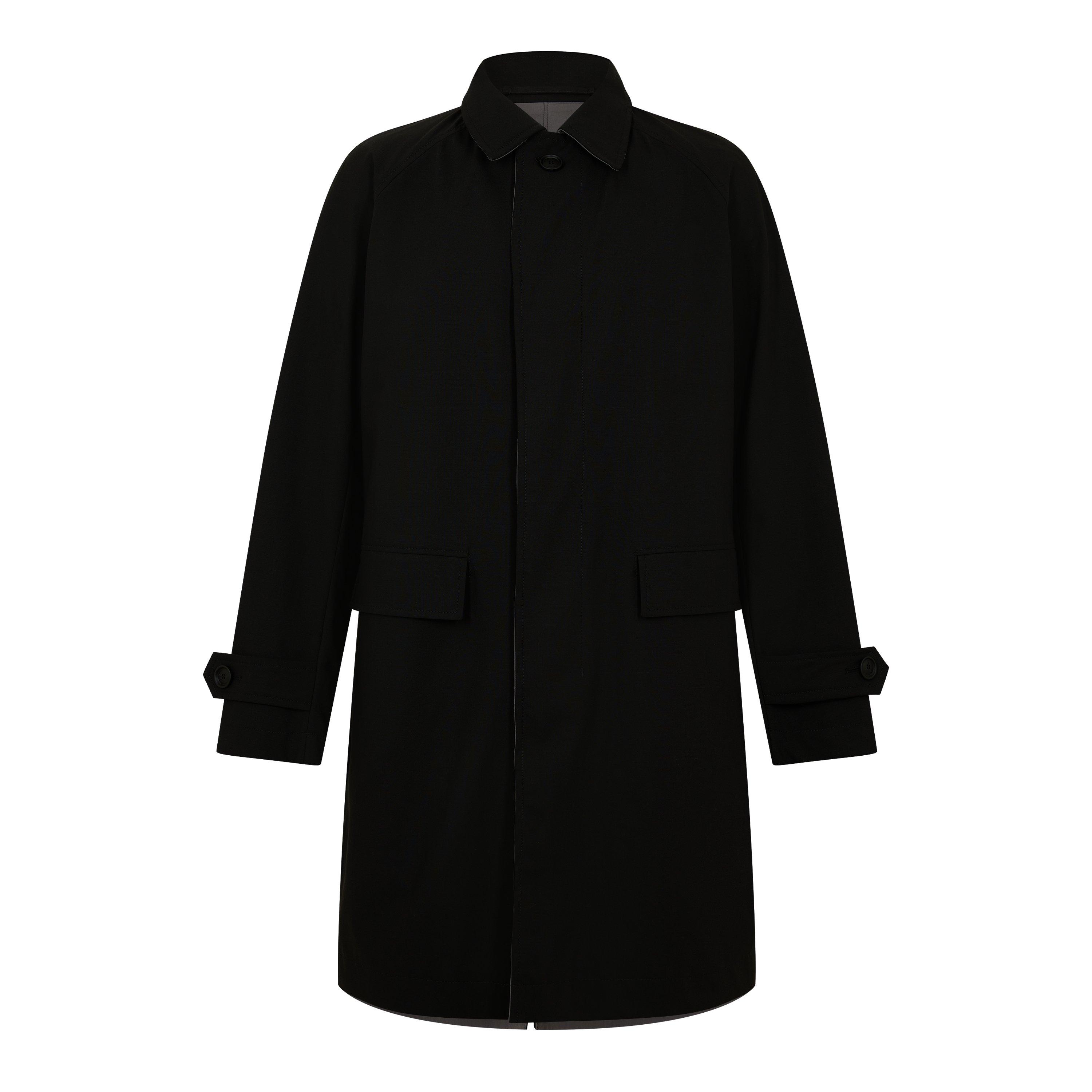 Black - Boss - Men's P Jared Rvs Overcoat - 1
