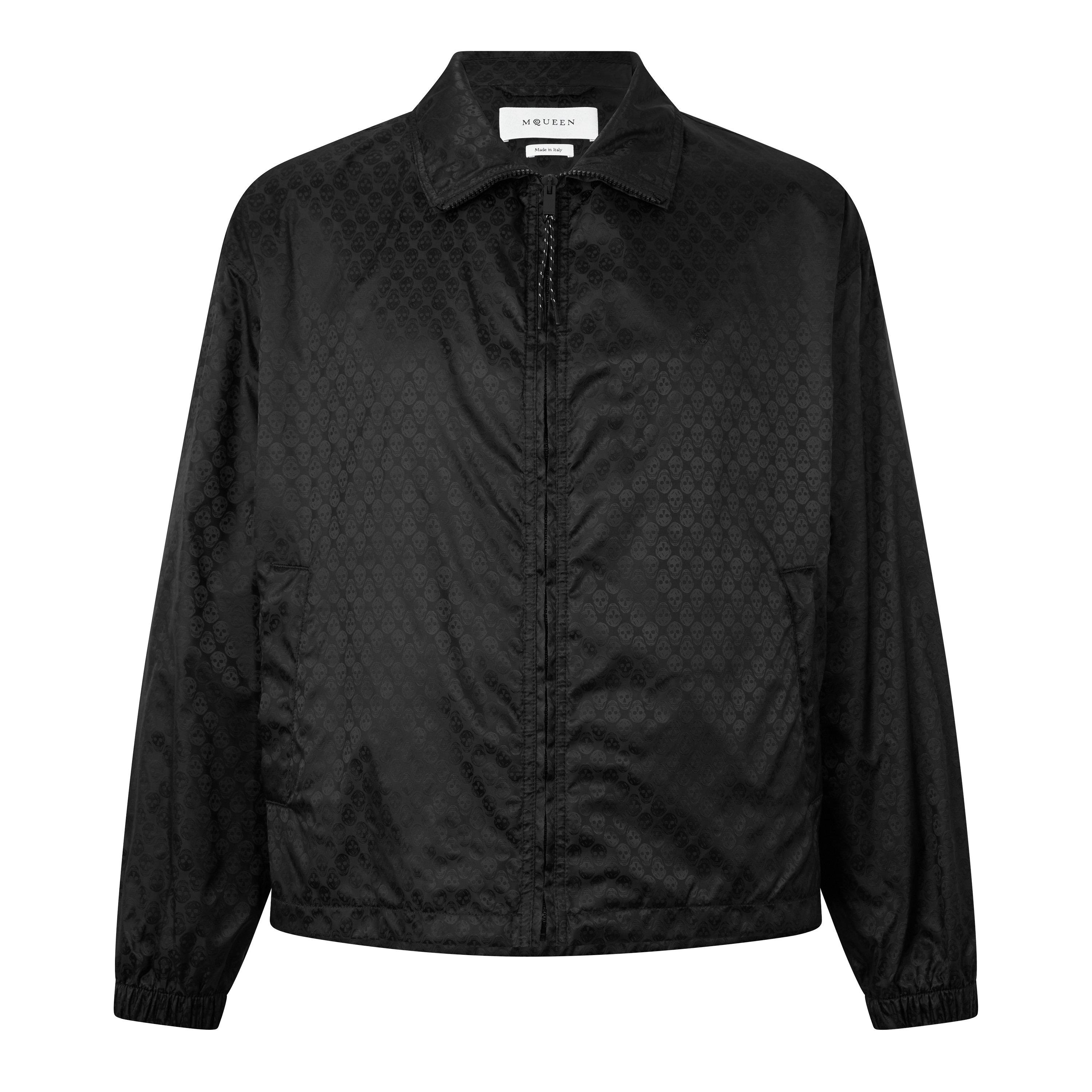 Black - Alexander McQueen - Alex Nylon Skull Jkt Sn63 - 1
