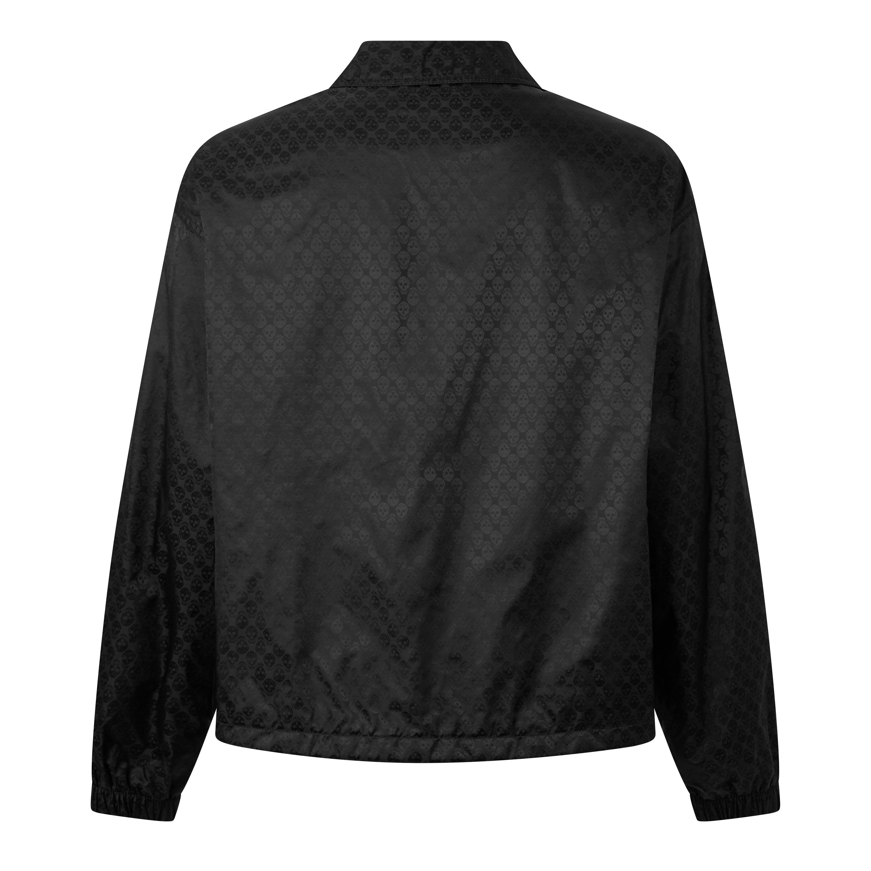 Black - Alexander McQueen - Alex Nylon Skull Jkt Sn63 - 2