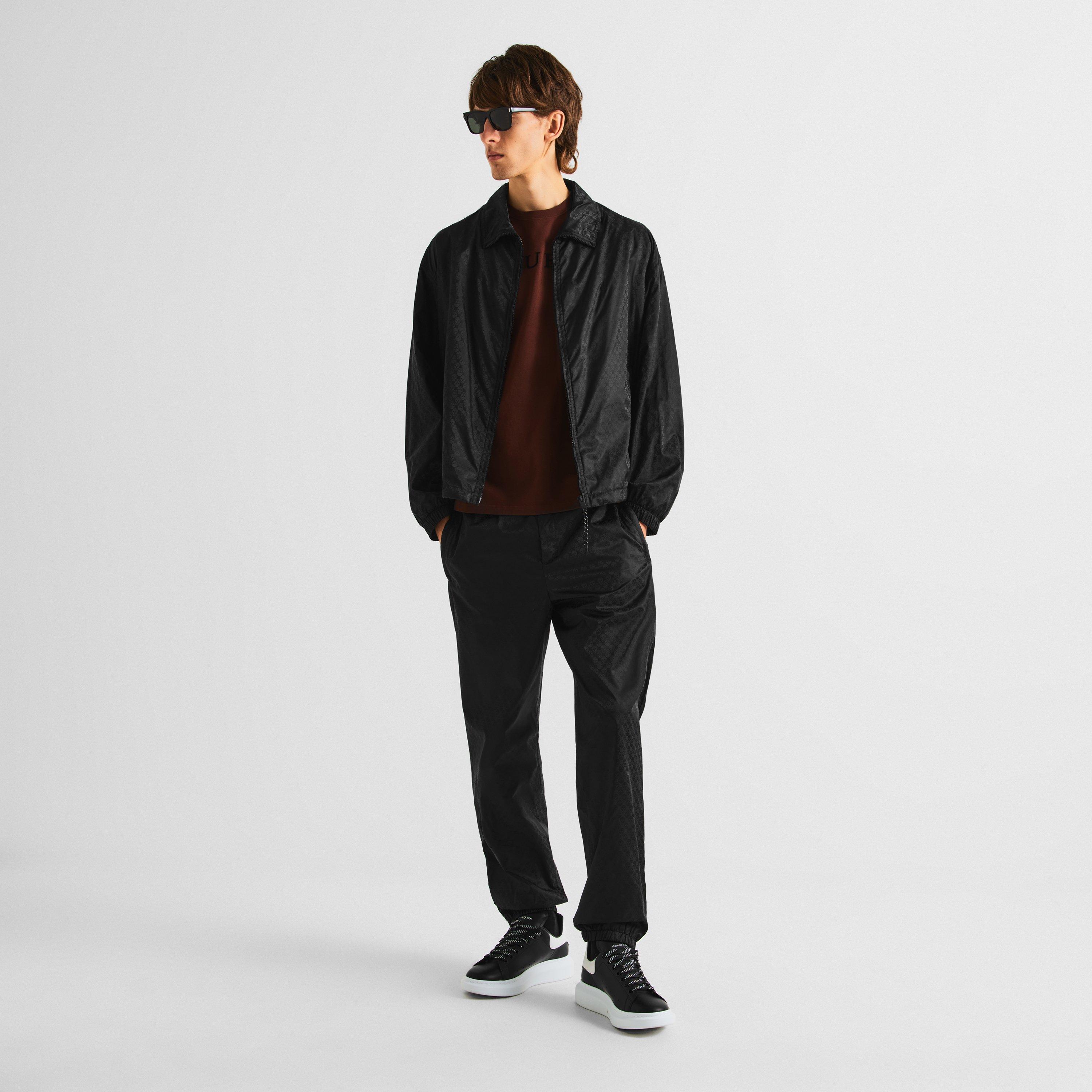 Black - Alexander McQueen - Alex Nylon Skull Jkt Sn63 - 5