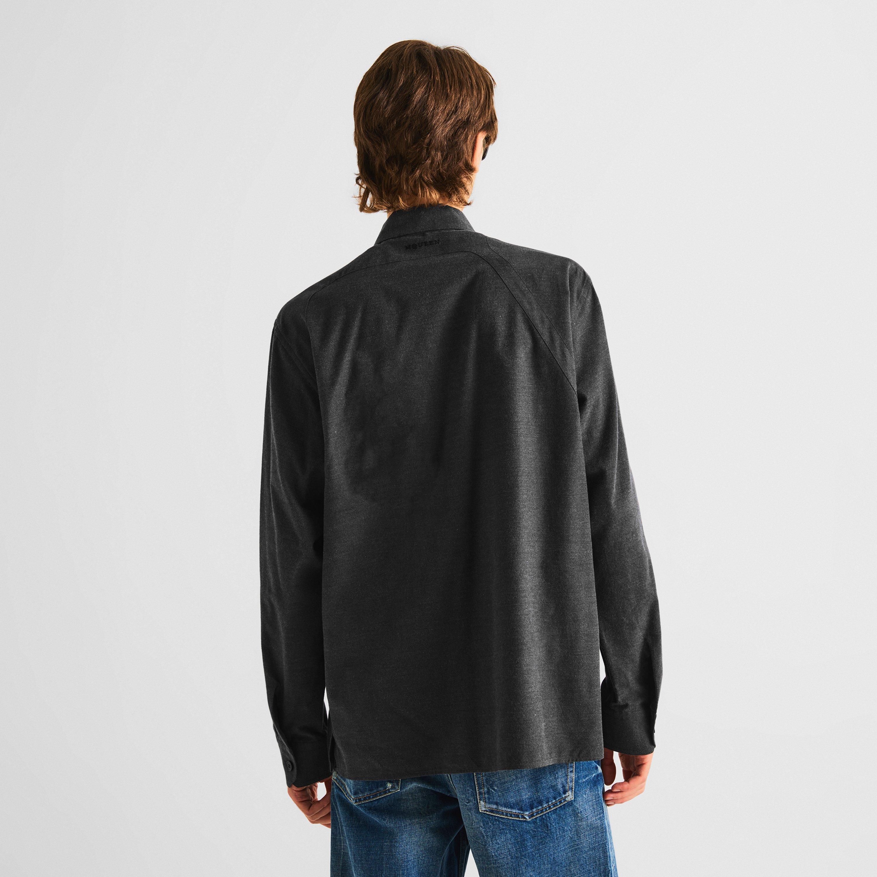 Charcoal - Alexander McQueen - Alex Harness Flannel Sn63 - 4