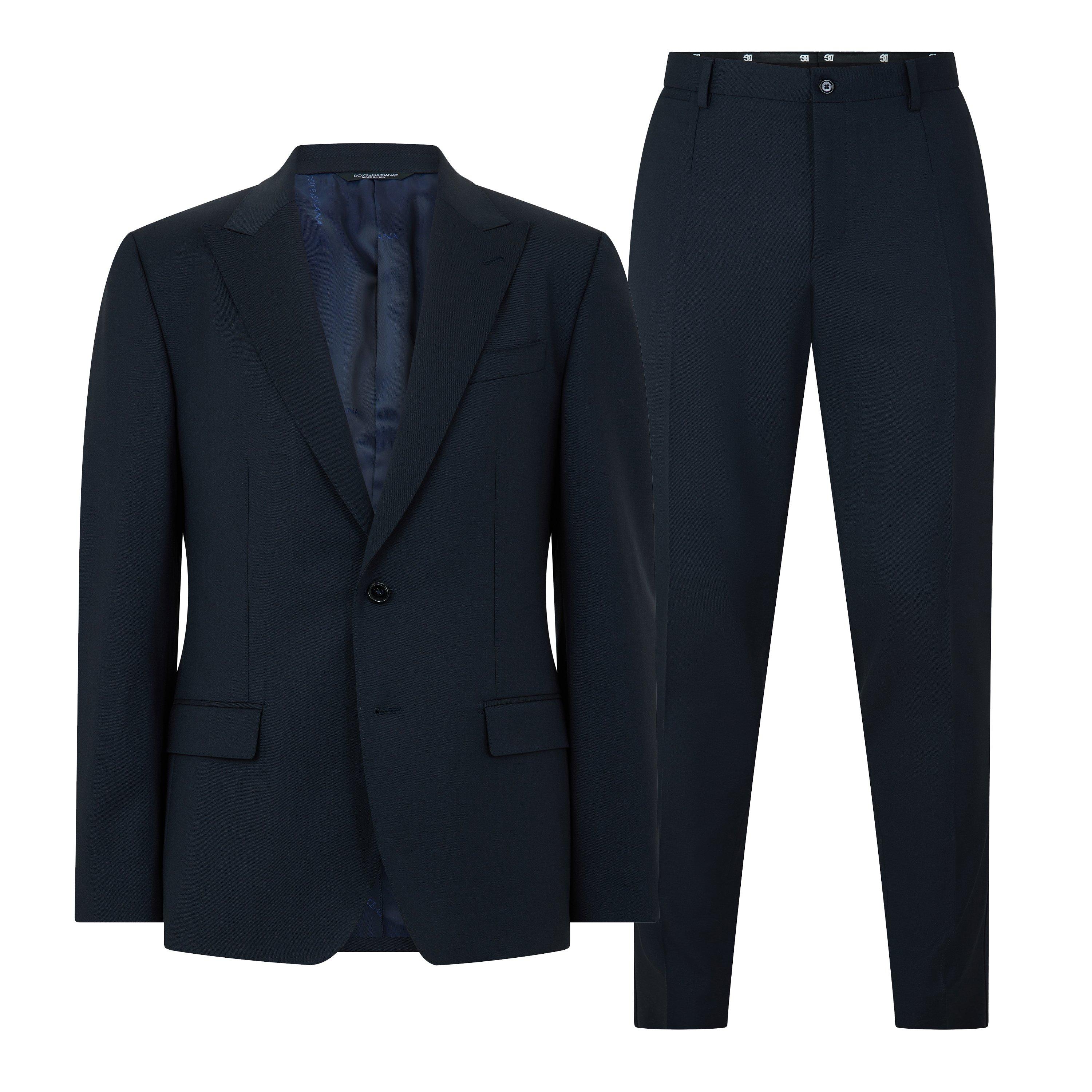 Navy - Dolce and Gabbana - DG Gabardine Suit Sn63 - 1