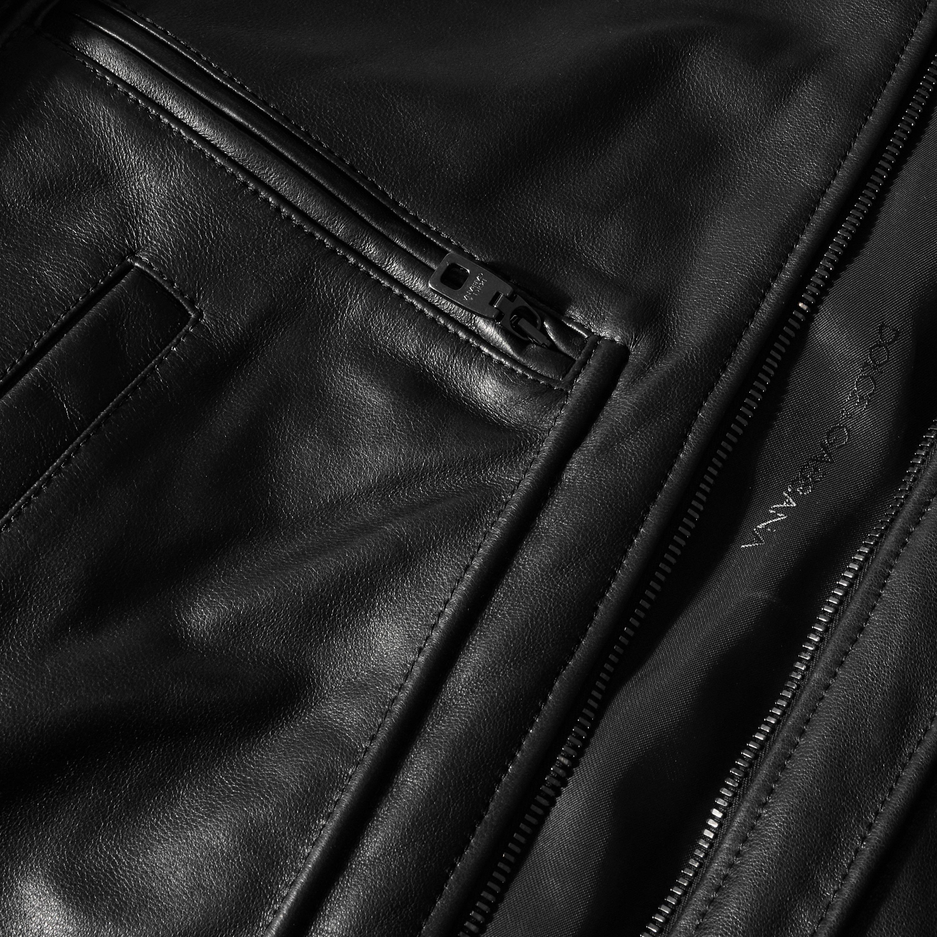 Black - Dolce and Gabbana - DG DNA Leather Jkt Sn63 - 5