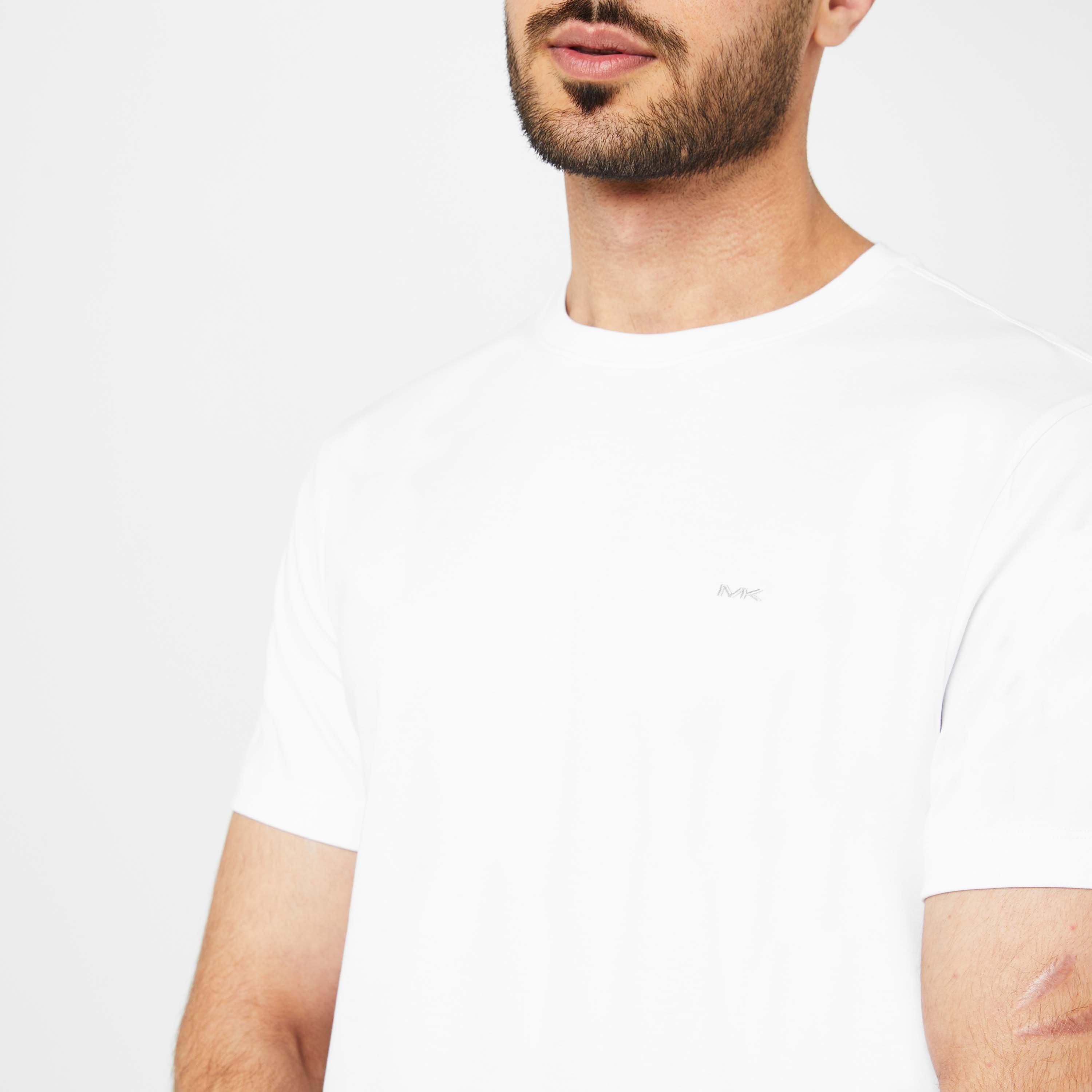 White 100 - Michael Kors - Sleek T Shirt - 4