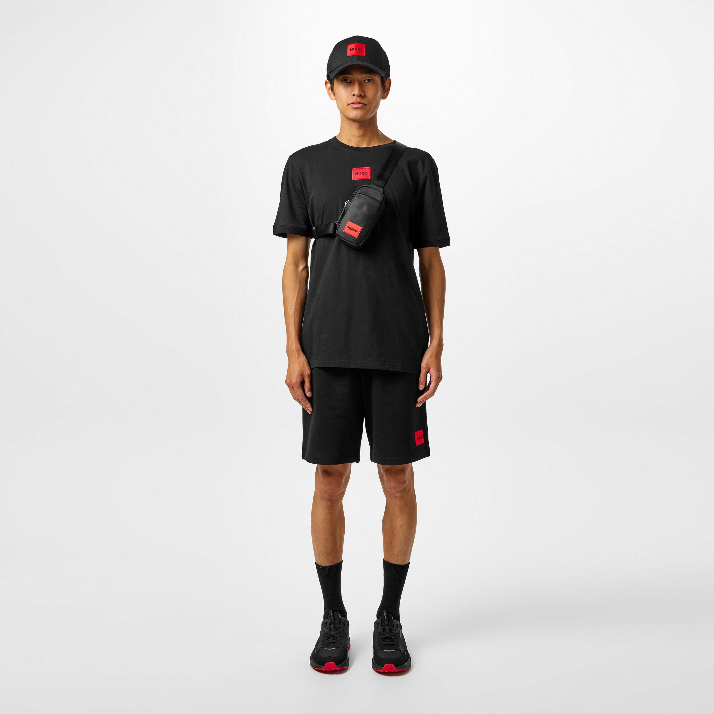 Black 001 - Hugo - Mens Regular Fit Diragolino T-Shirt - 6