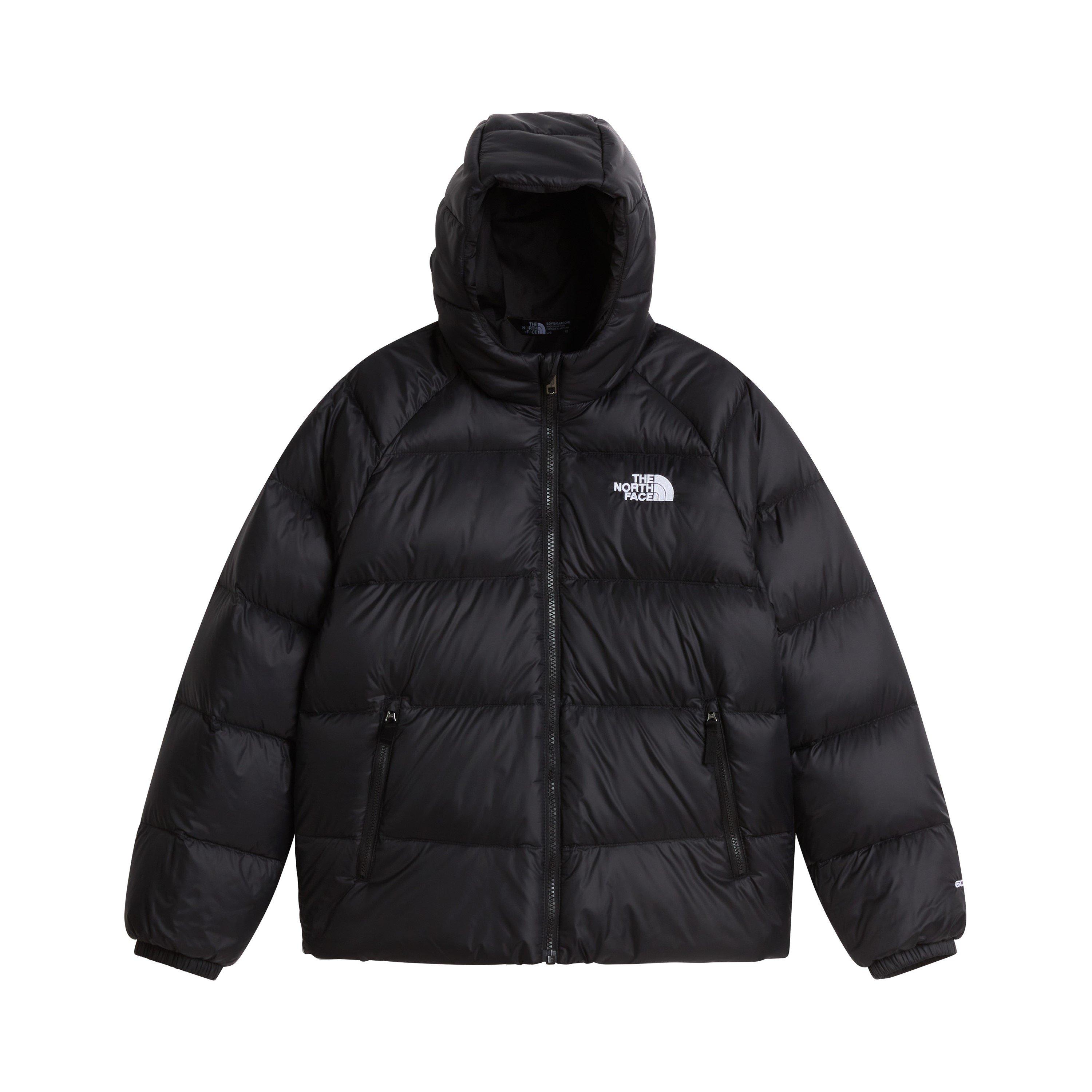 The North Face TNF Hydrenalite Down Hooded Jacket Juniors - TNF Black JK3 - Size 14Y+ (XXL)