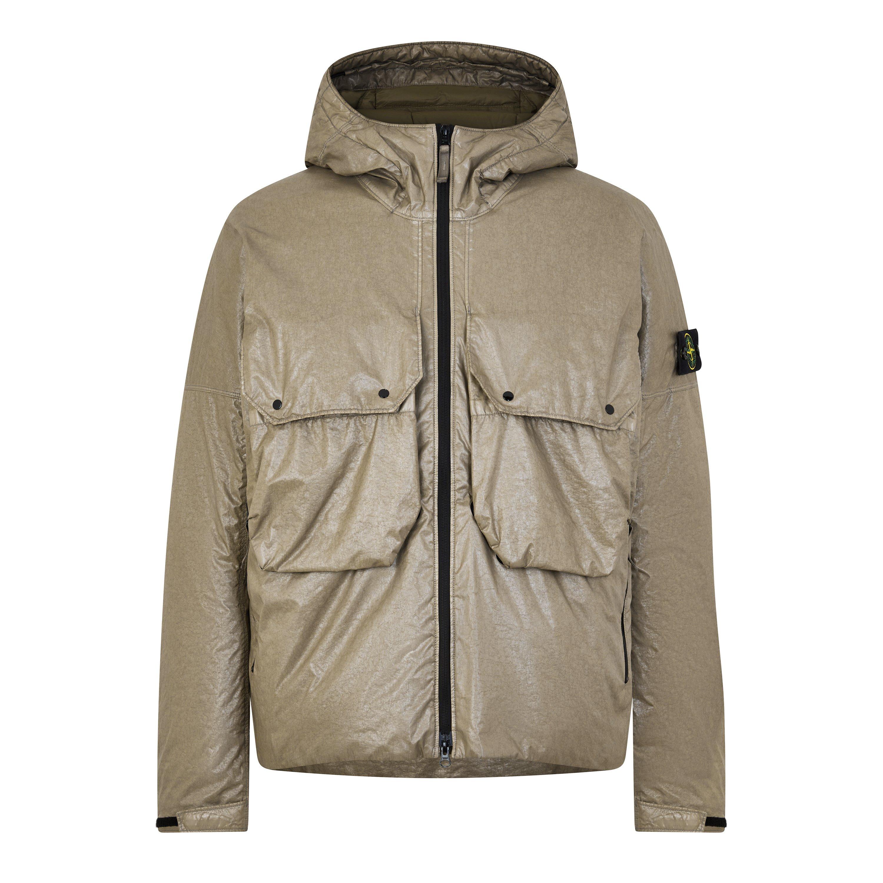 Mil Green V005G - Stone Island - Men's TC Down Parka - 1