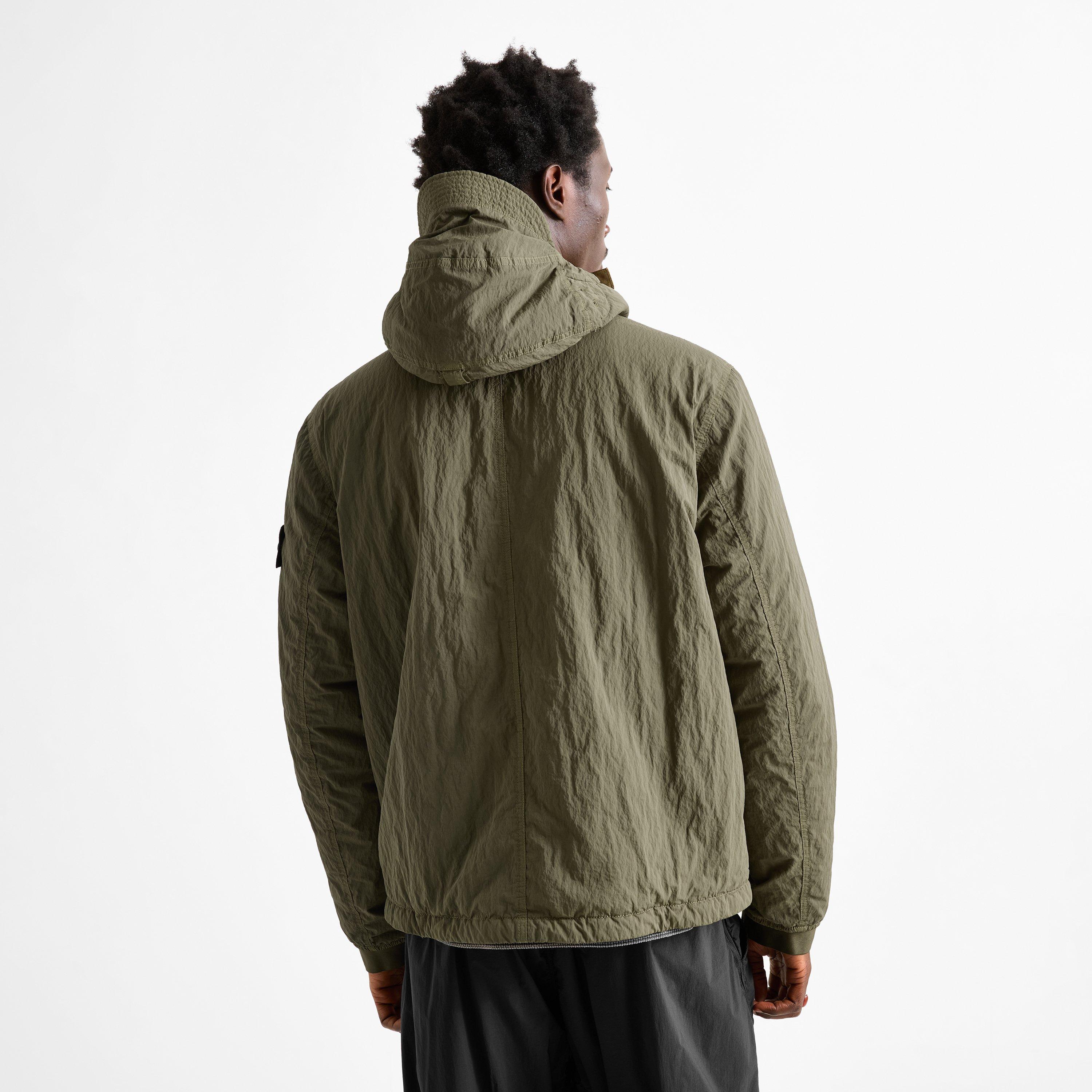 Mil Green V005G - Stone Island - Men's Warp Rib Parka - 4