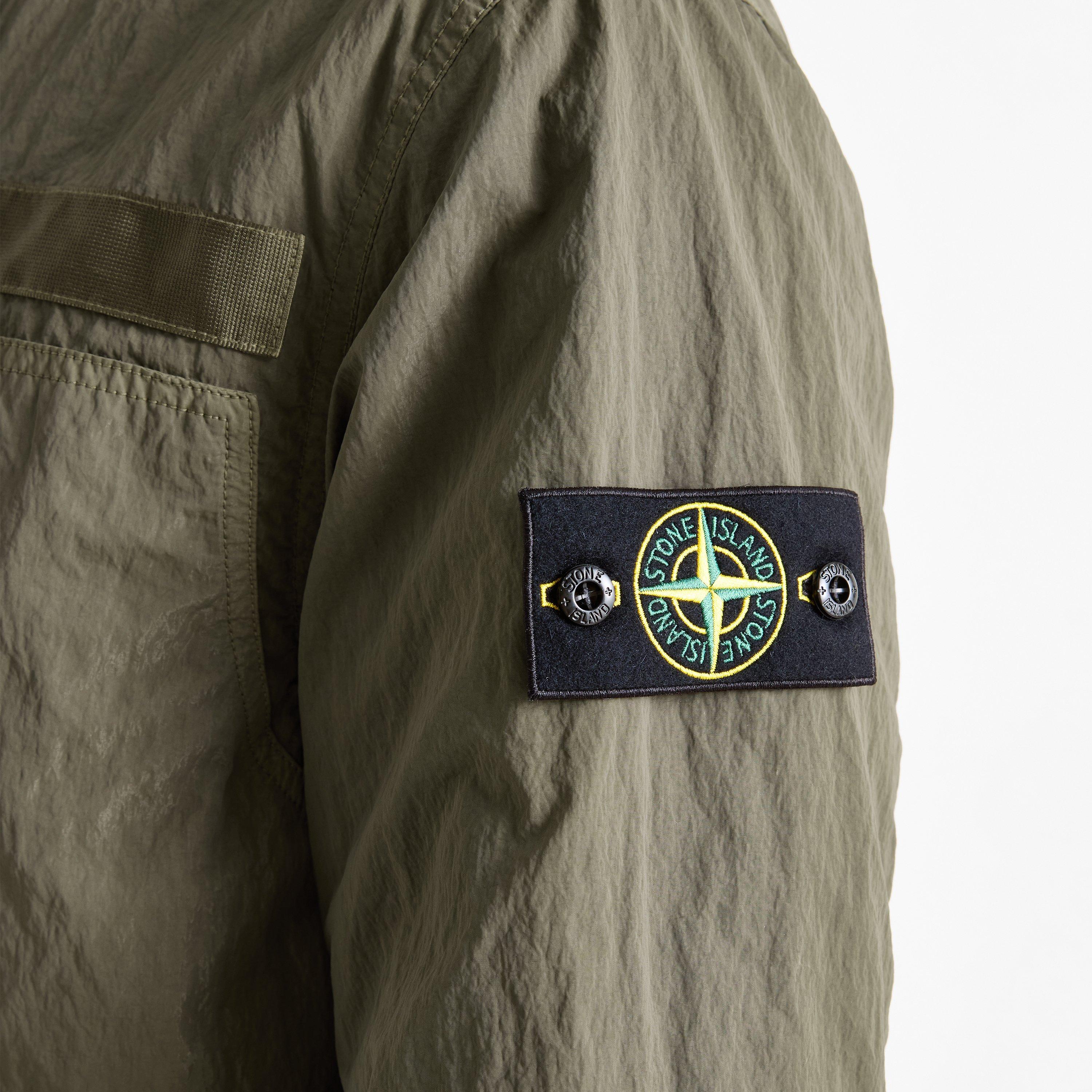 Mil Green V005G - Stone Island - Men's Warp Rib Parka - 5