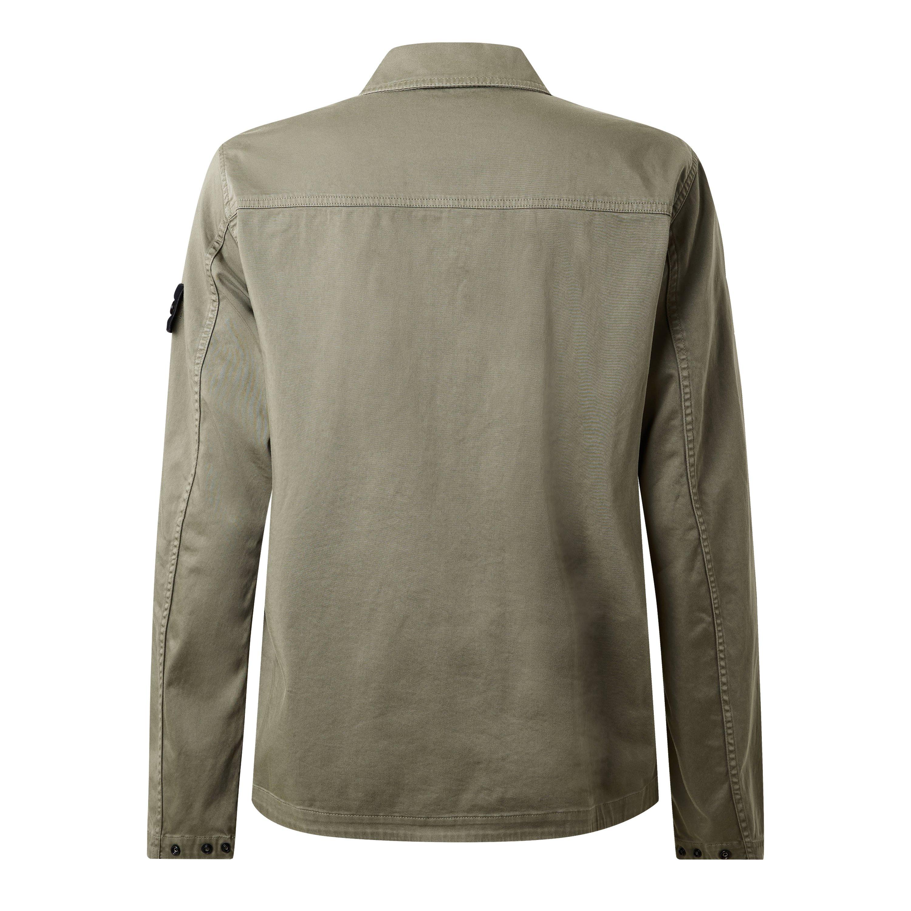 Mil Green V005G - Stone Island - Stone GD Overshirt Sn64 - 2