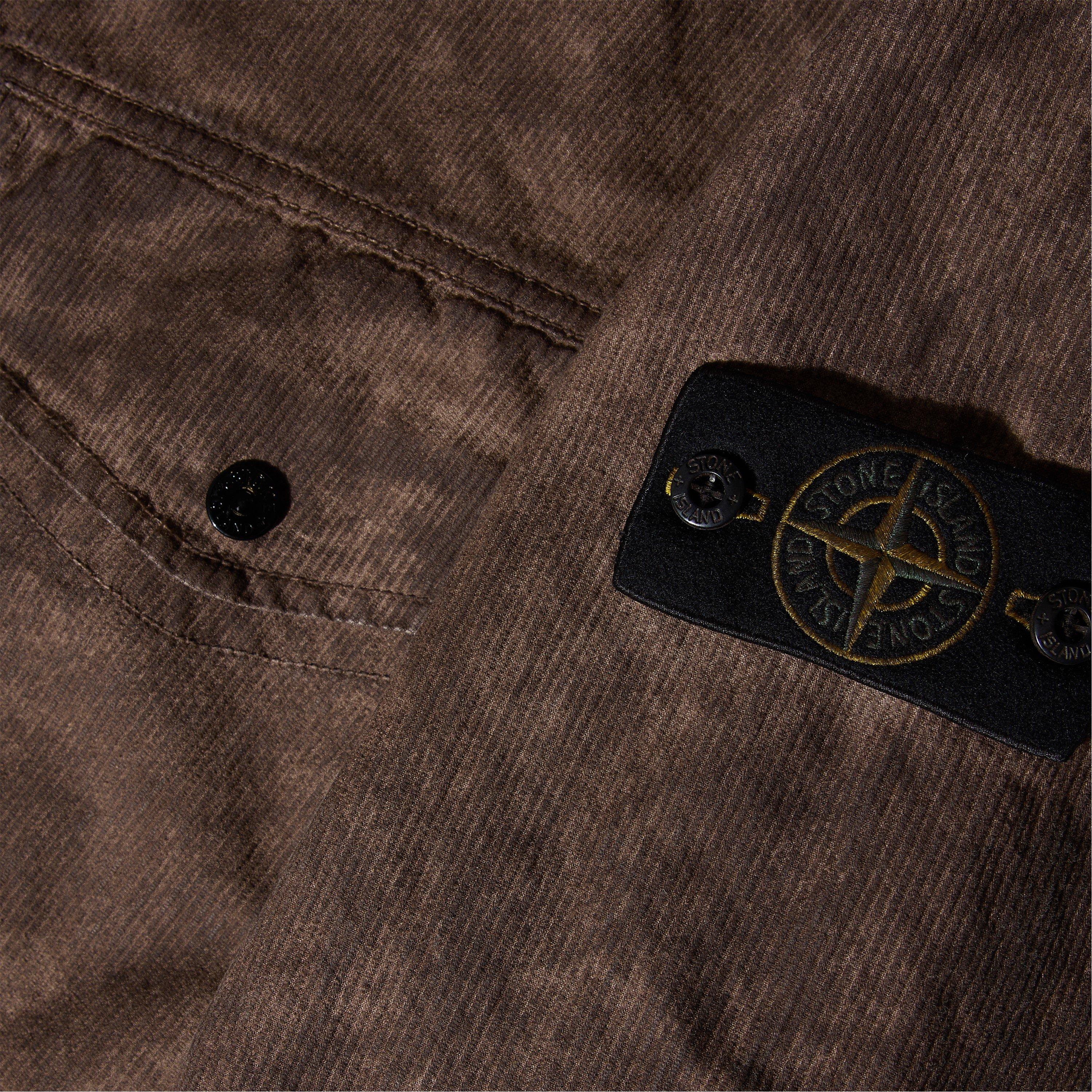 Lead Grey V0062 - Stone Island - Stone Cord Oshirt Sn64 - 3