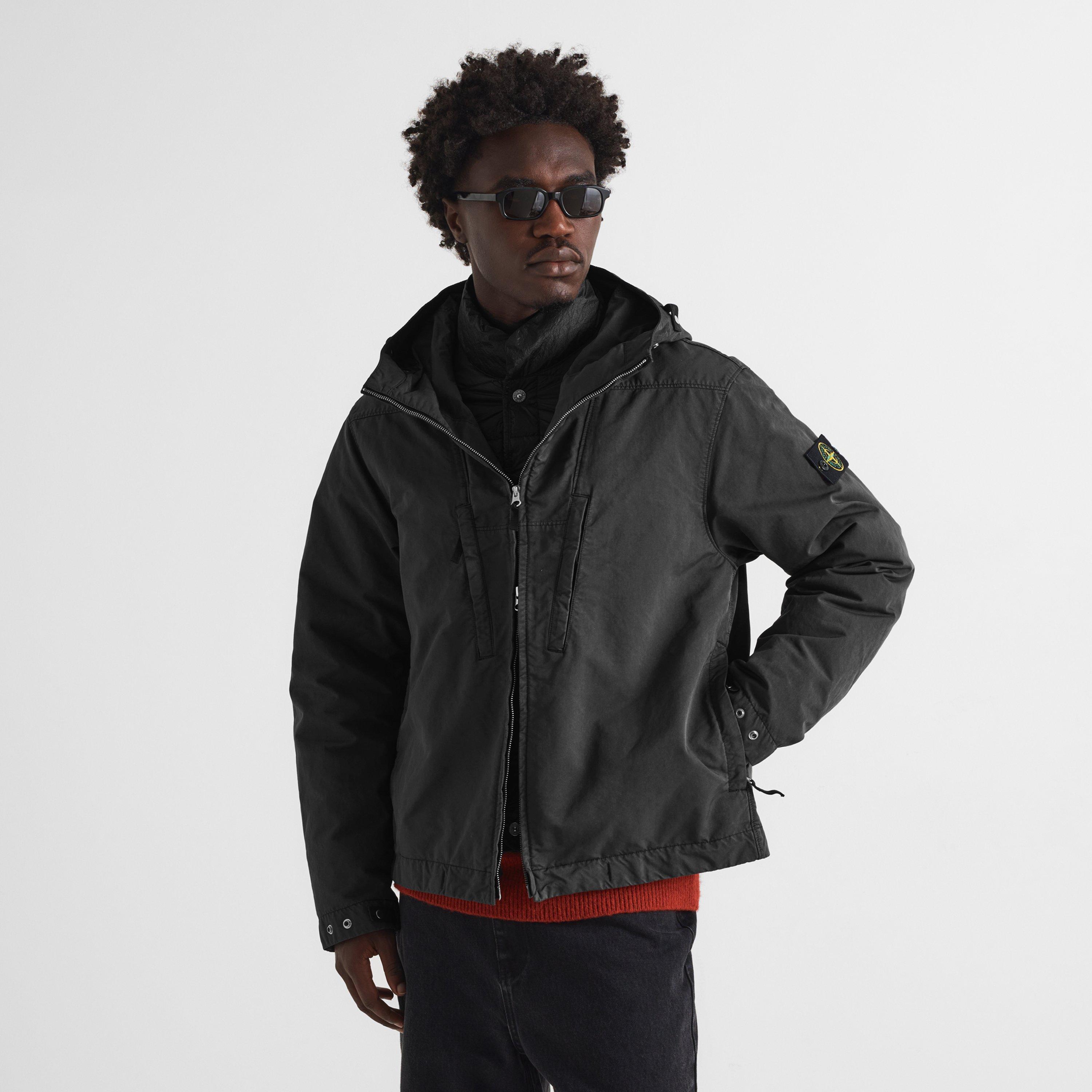 Lead Grey V0062 - Stone Island - Men's NS David TC Overshirt - 3